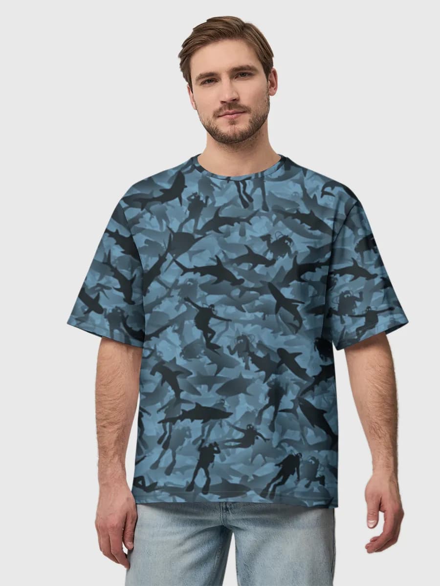 T-shirt Coton Oversize Homme