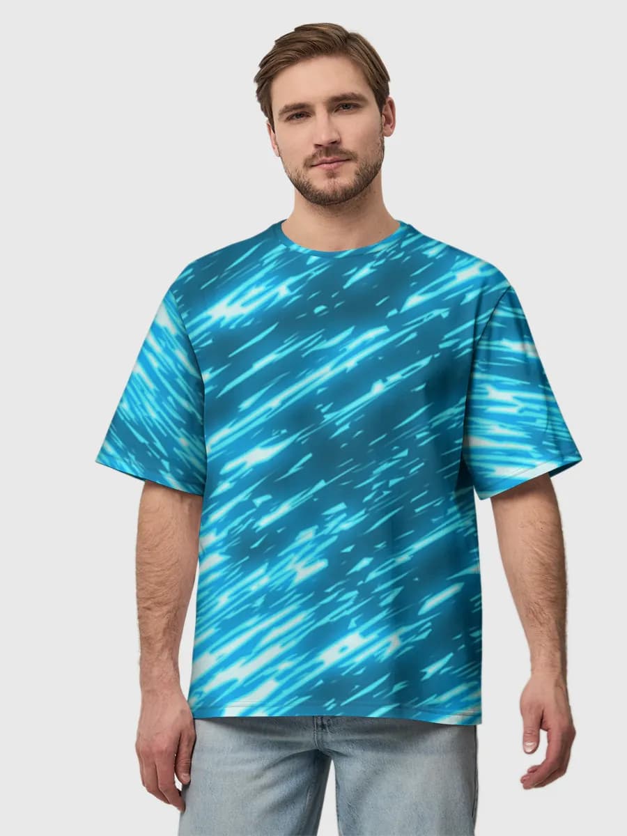 Men's oversized cotton T-shirt