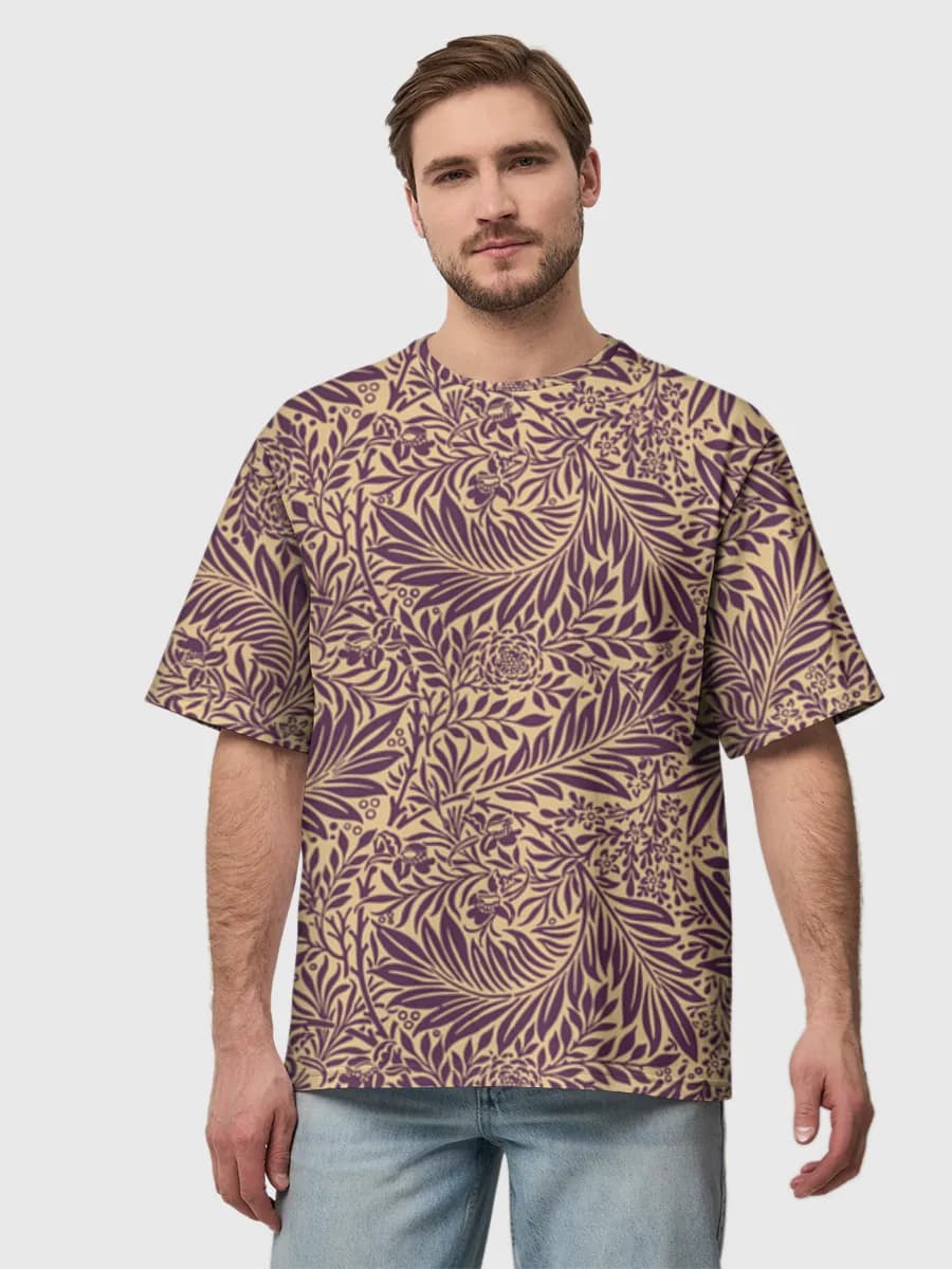 Men's oversized cotton T-shirt
