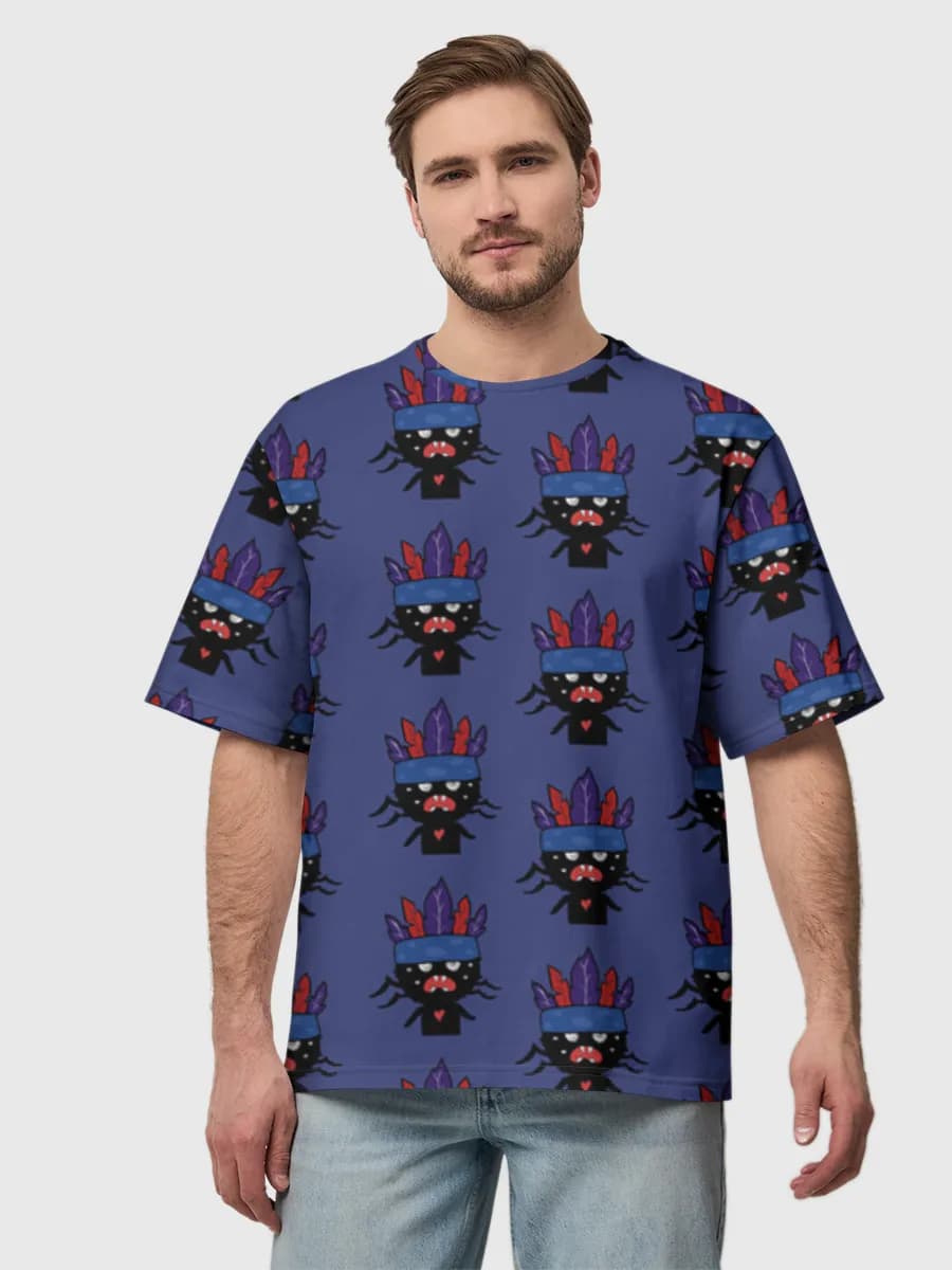 Men's oversized cotton T-shirt