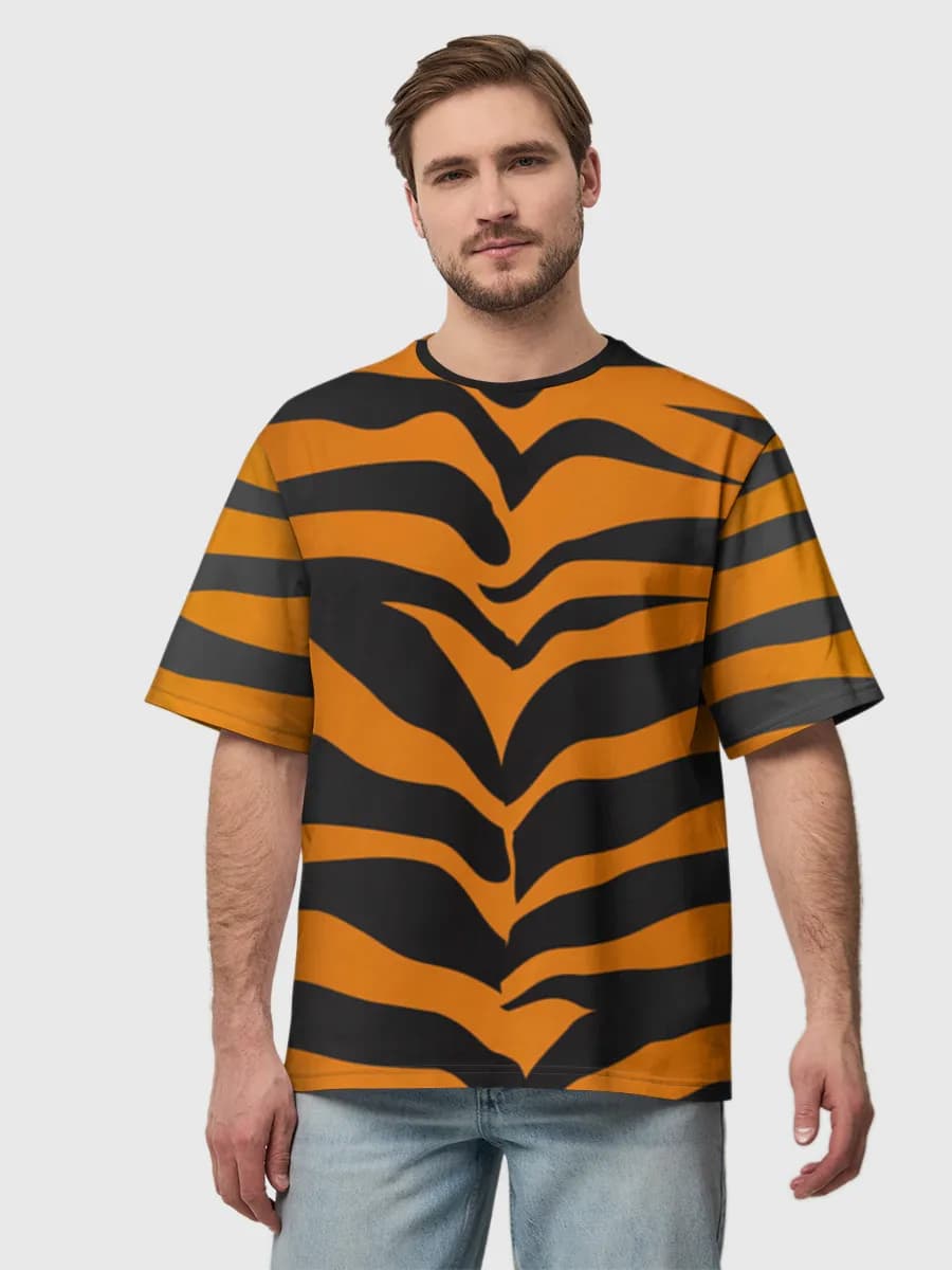 Men's oversized cotton T-shirt