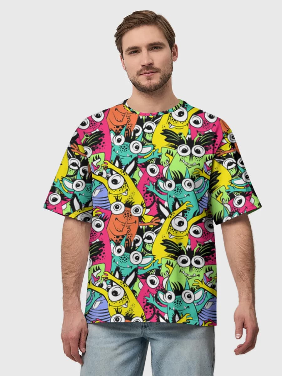T-shirt Coton Oversize Homme