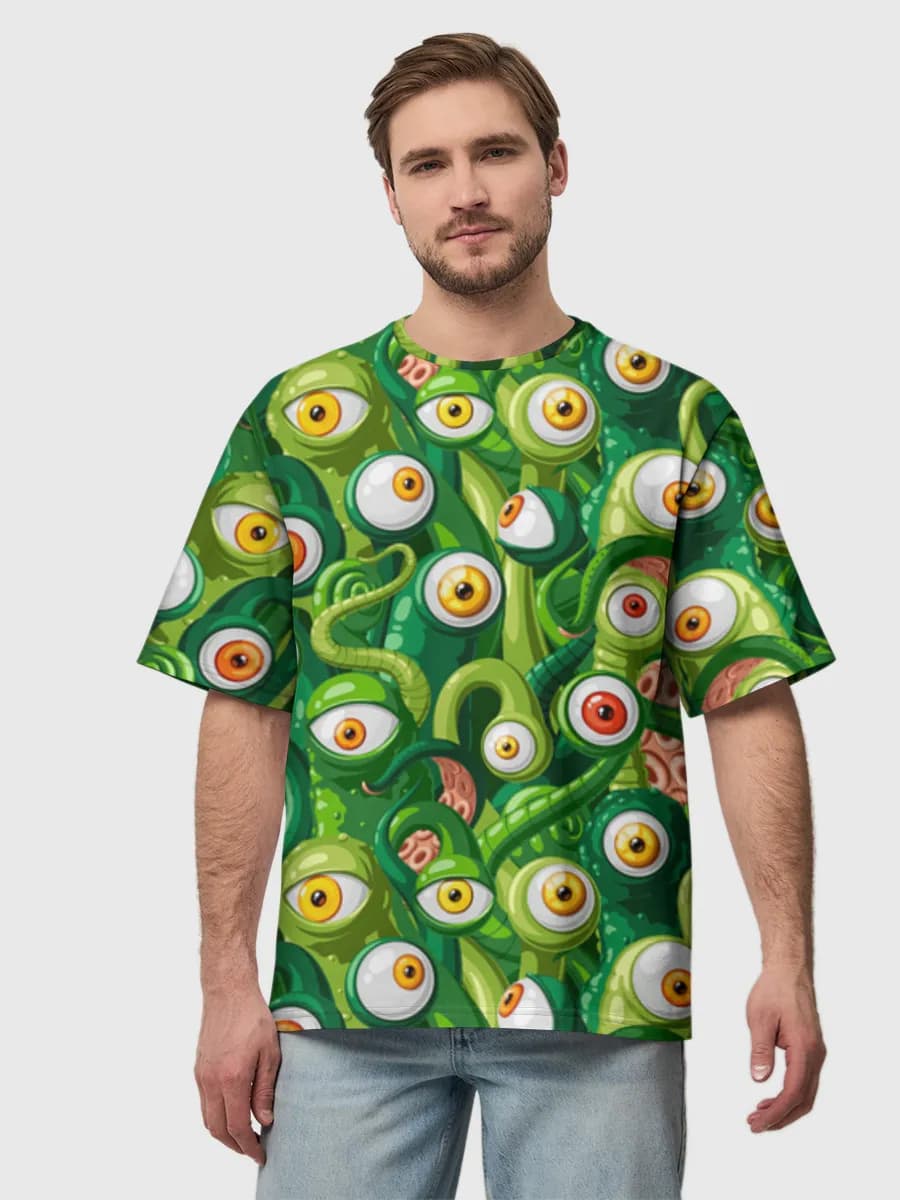 Men's oversized cotton T-shirt