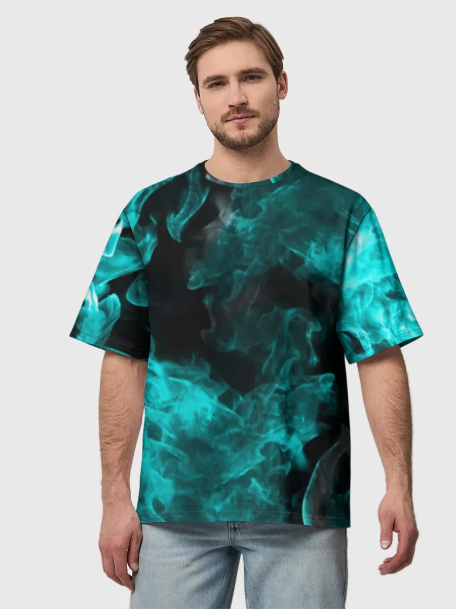 Men's oversized cotton T-shirt
