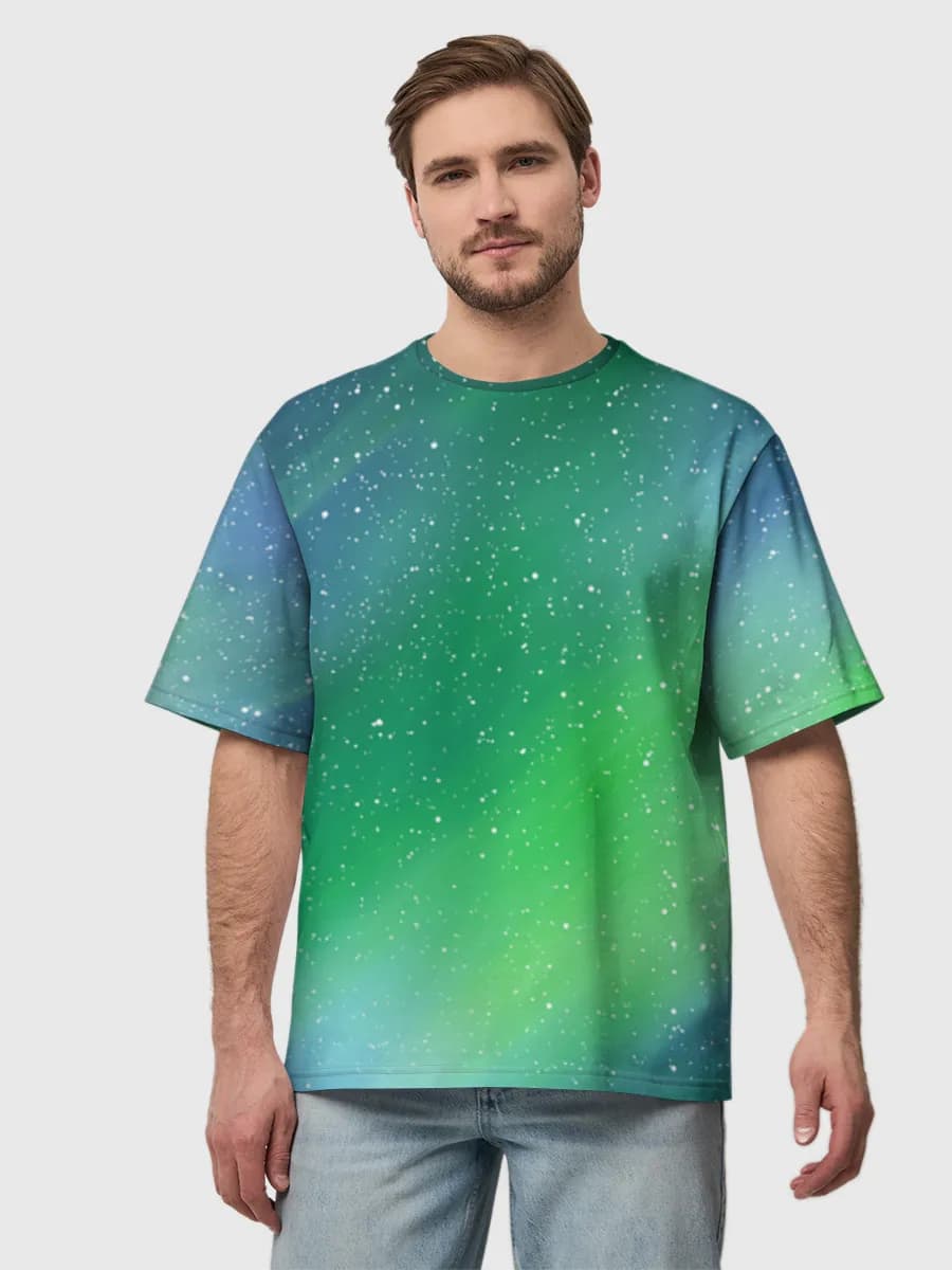 Herren Oversized Baumwoll T-Shirt