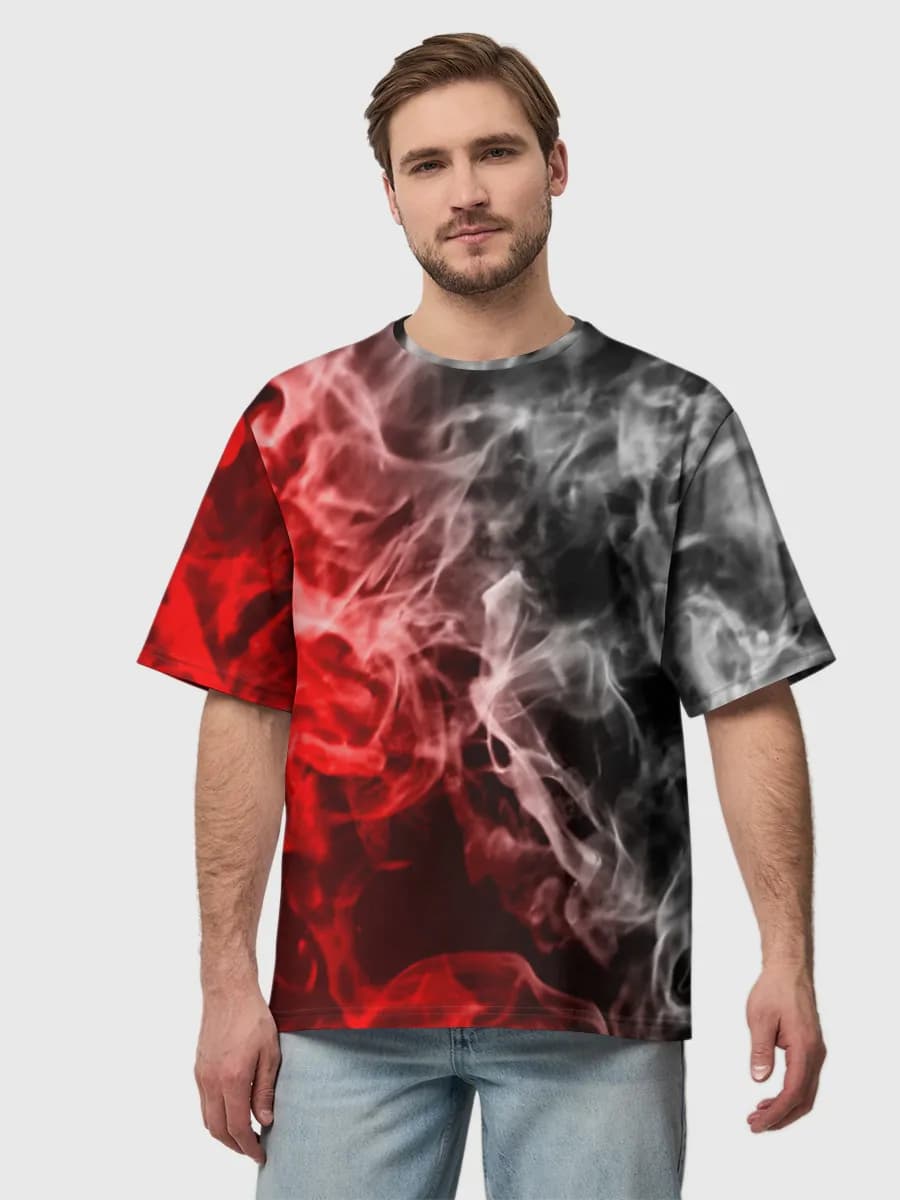 Men's oversized cotton T-shirt