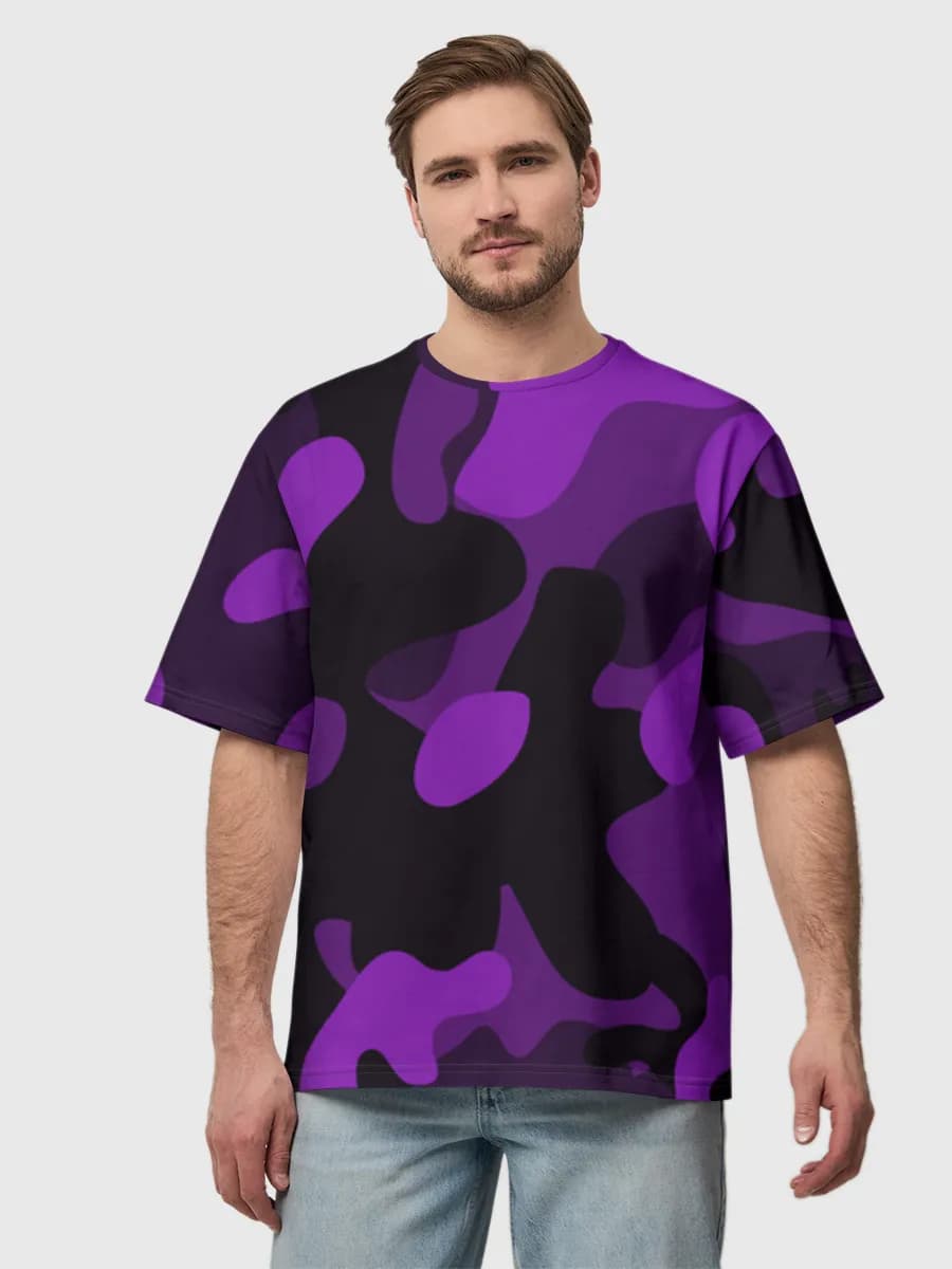 Herren Oversized Baumwoll T-Shirt