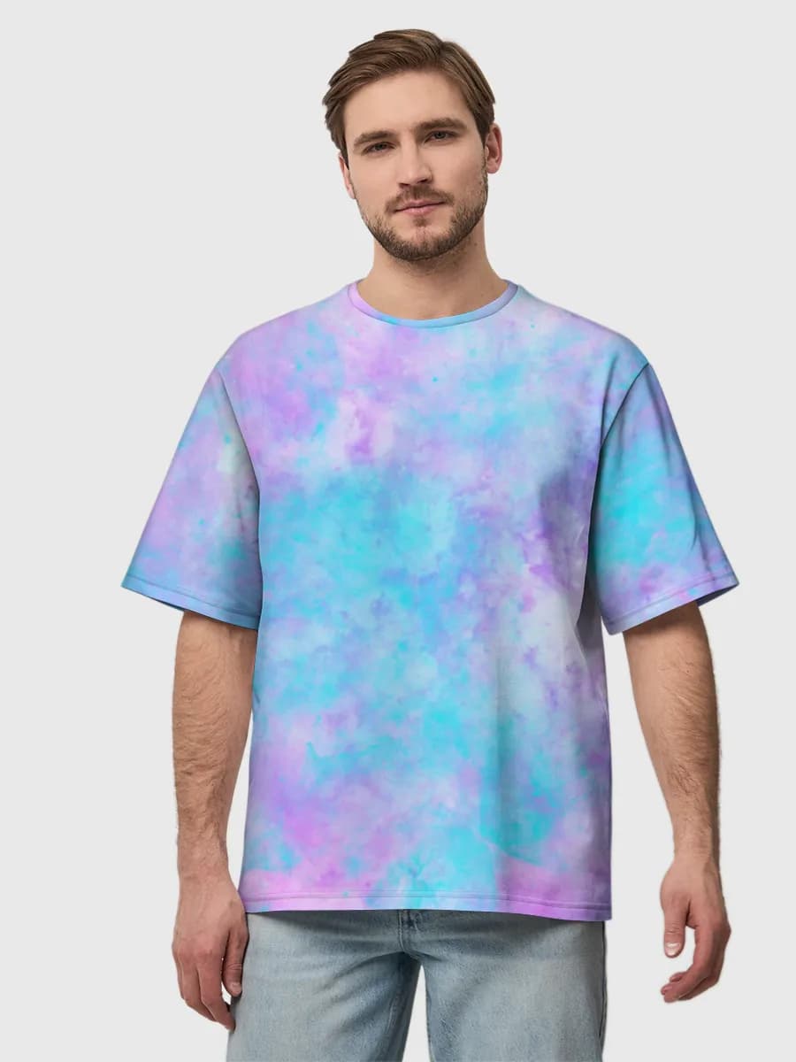 Men's oversized cotton T-shirt