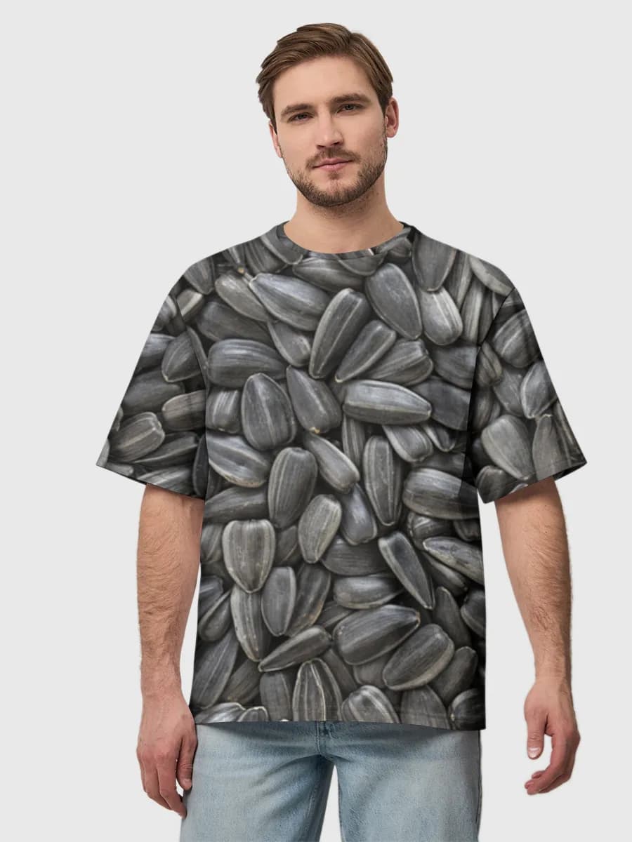 Men's oversized cotton T-shirt
