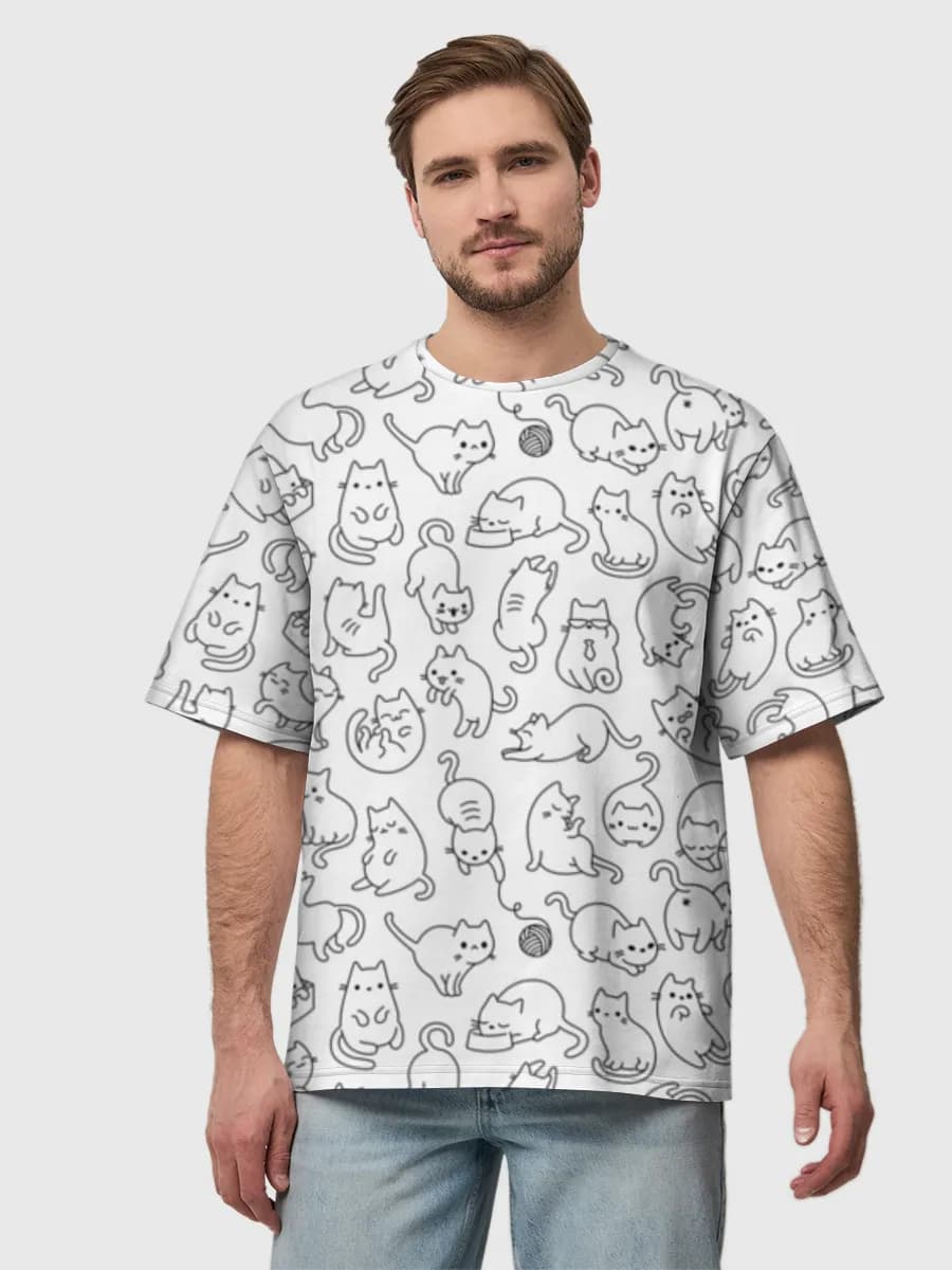 T-shirt Coton Oversize Homme