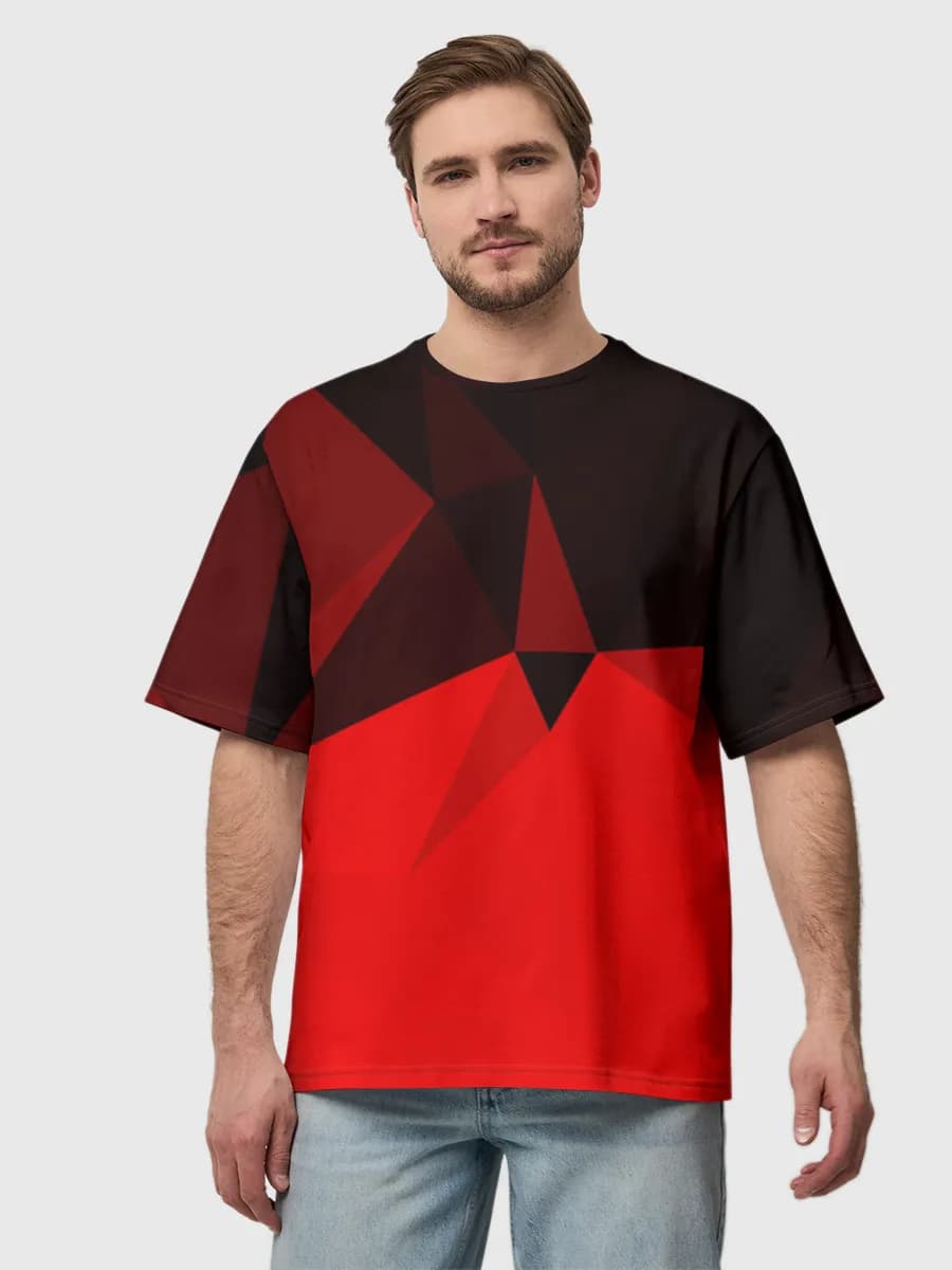 Men's oversized cotton T-shirt