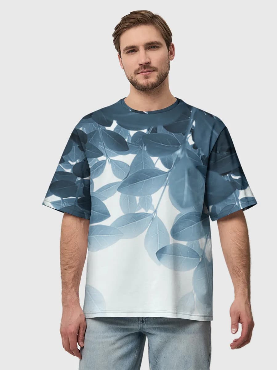 Men's oversized cotton T-shirt