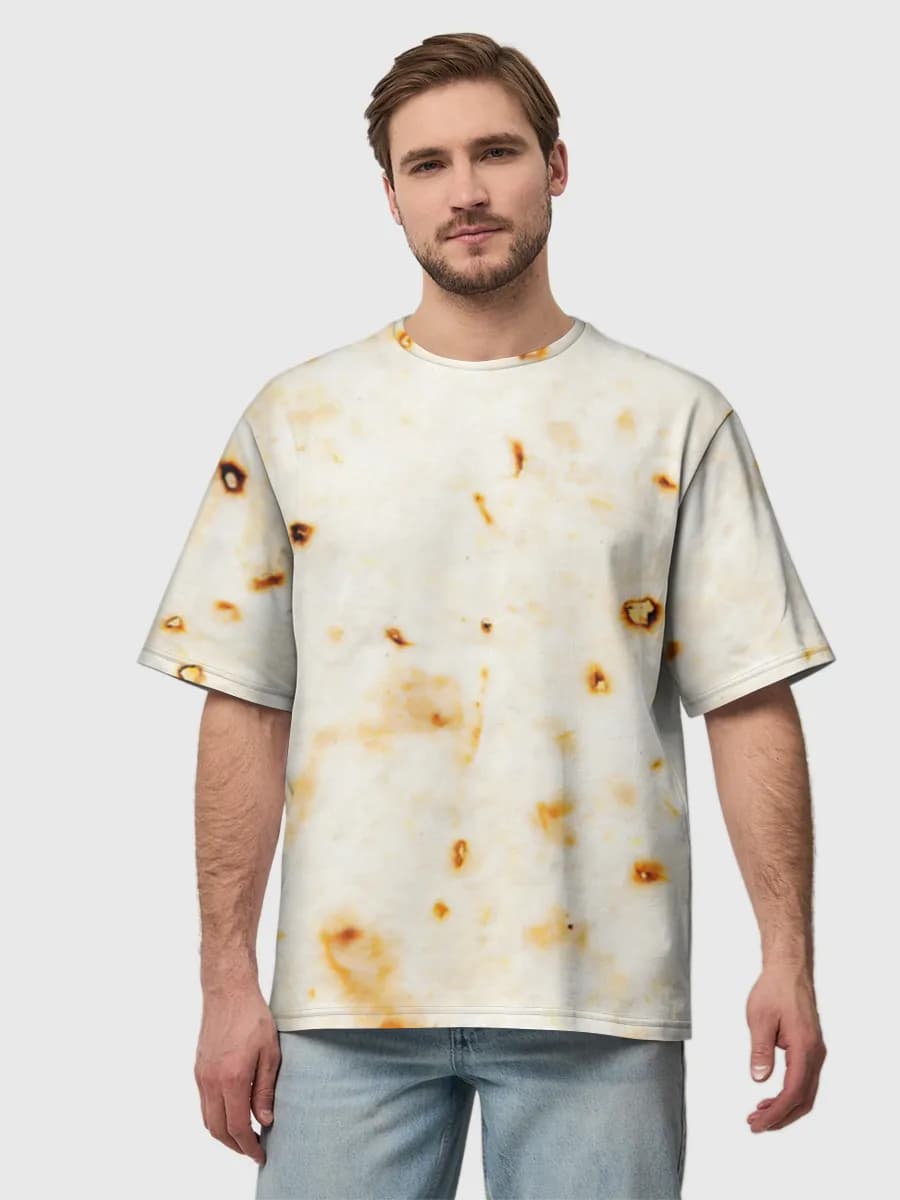 Men's oversized cotton T-shirt