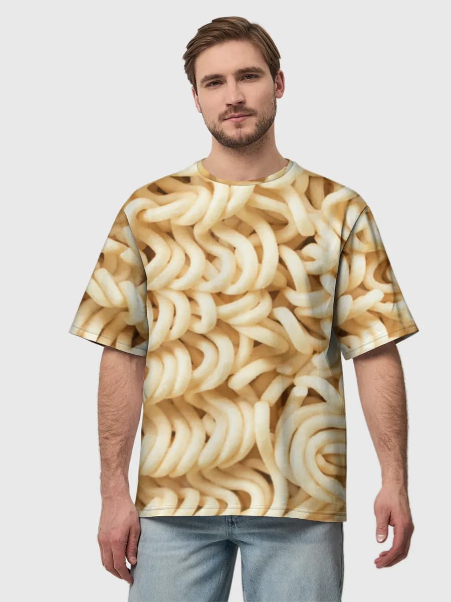 Men's oversized cotton T-shirt