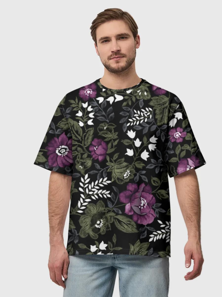 Men's oversized cotton T-shirt
