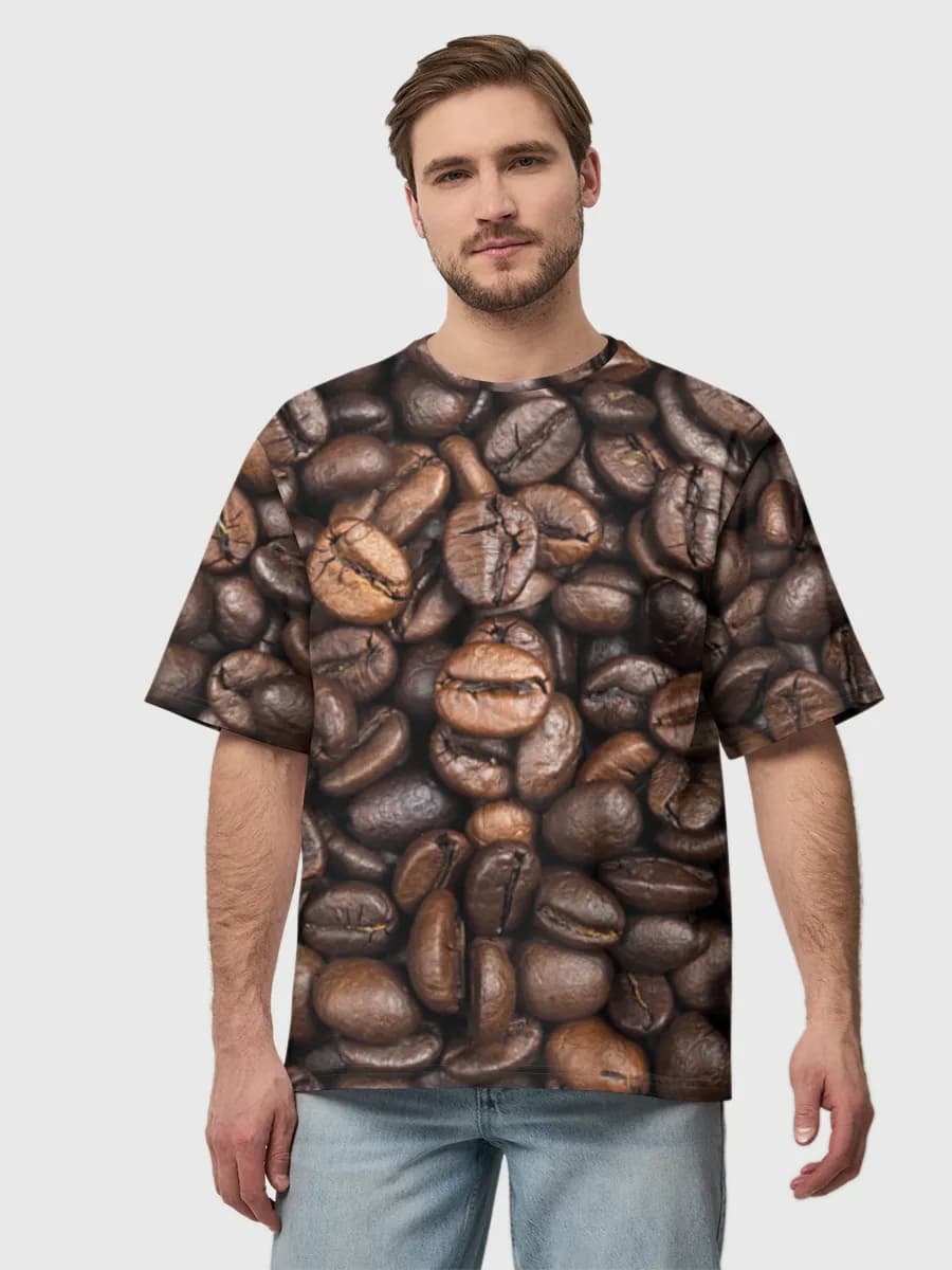 Men's oversized cotton T-shirt