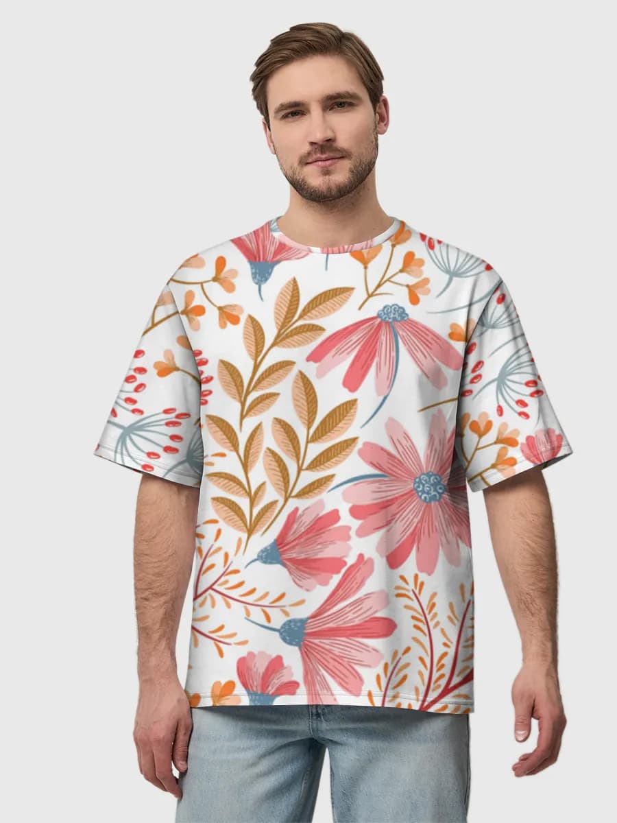 T-shirt Coton Oversize Homme