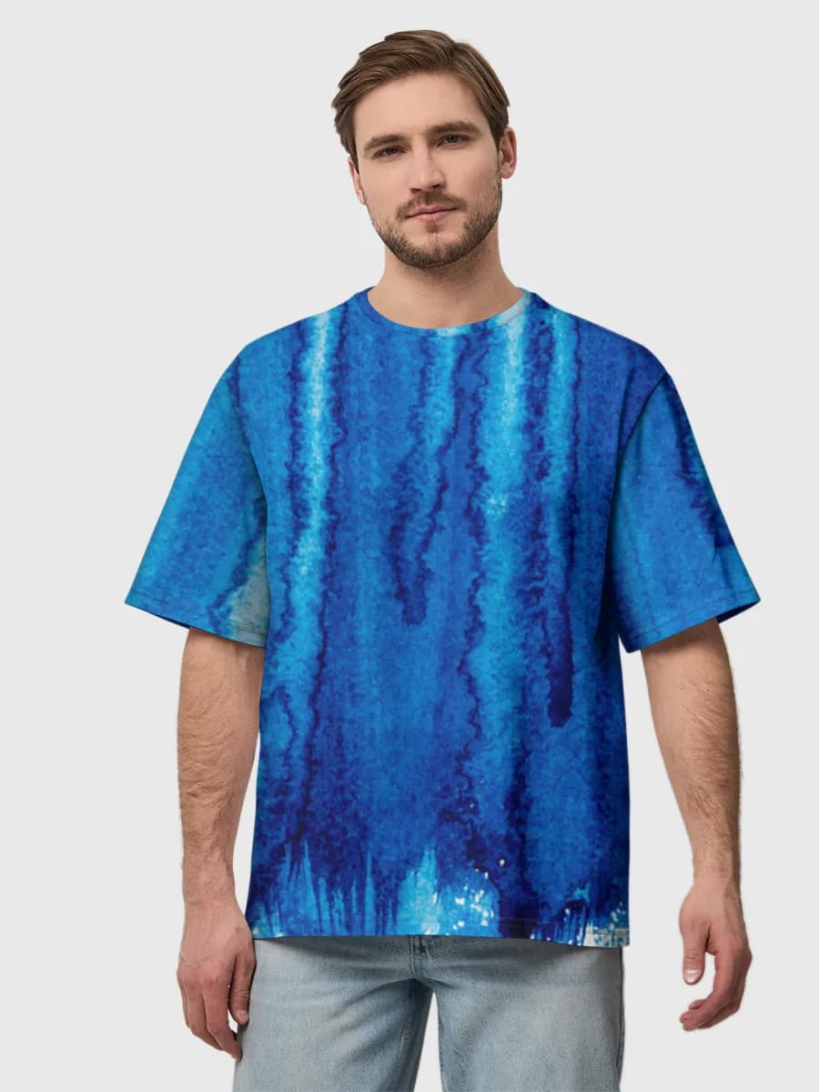Men's oversized cotton T-shirt