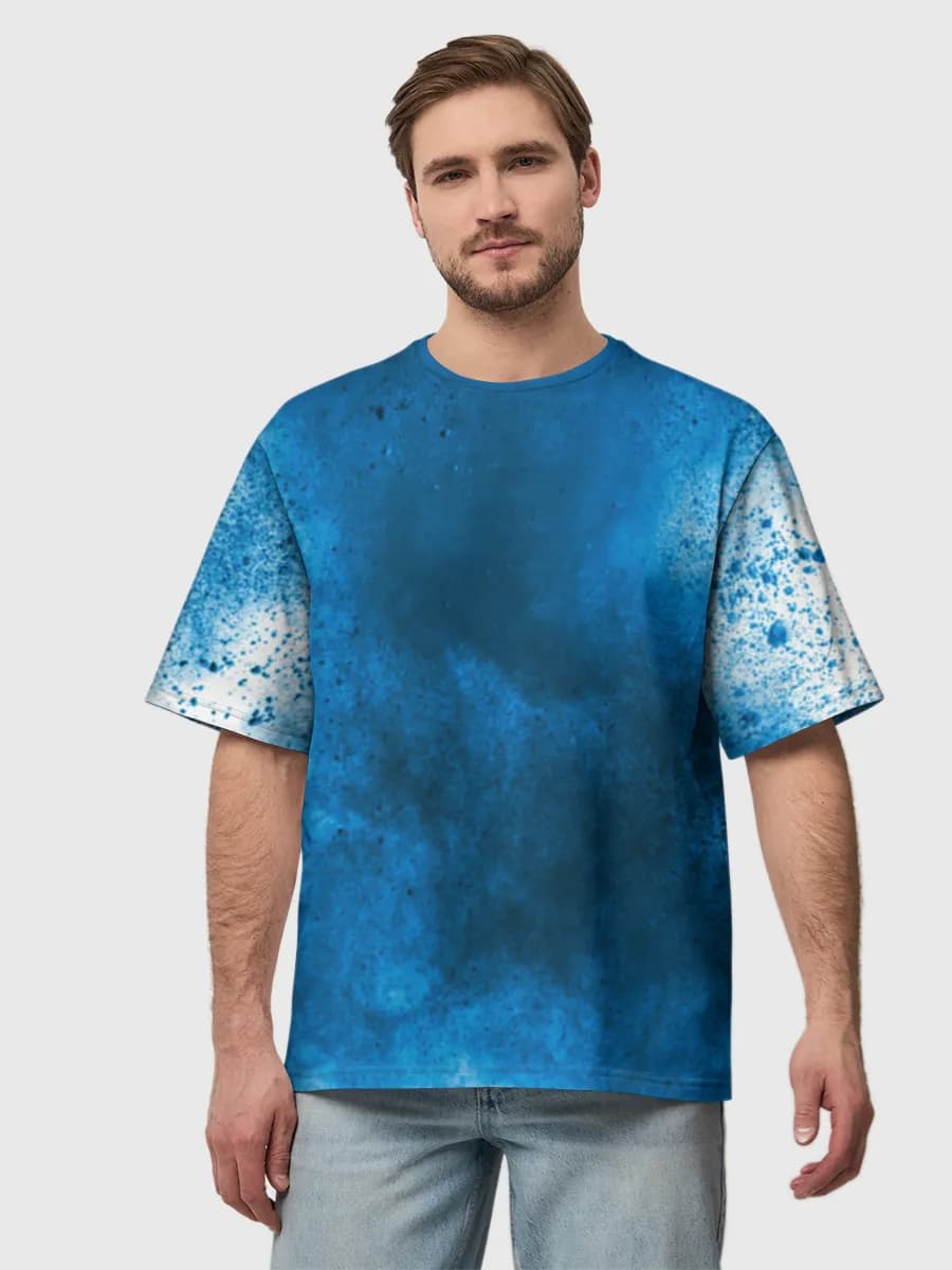 Men's oversized cotton T-shirt