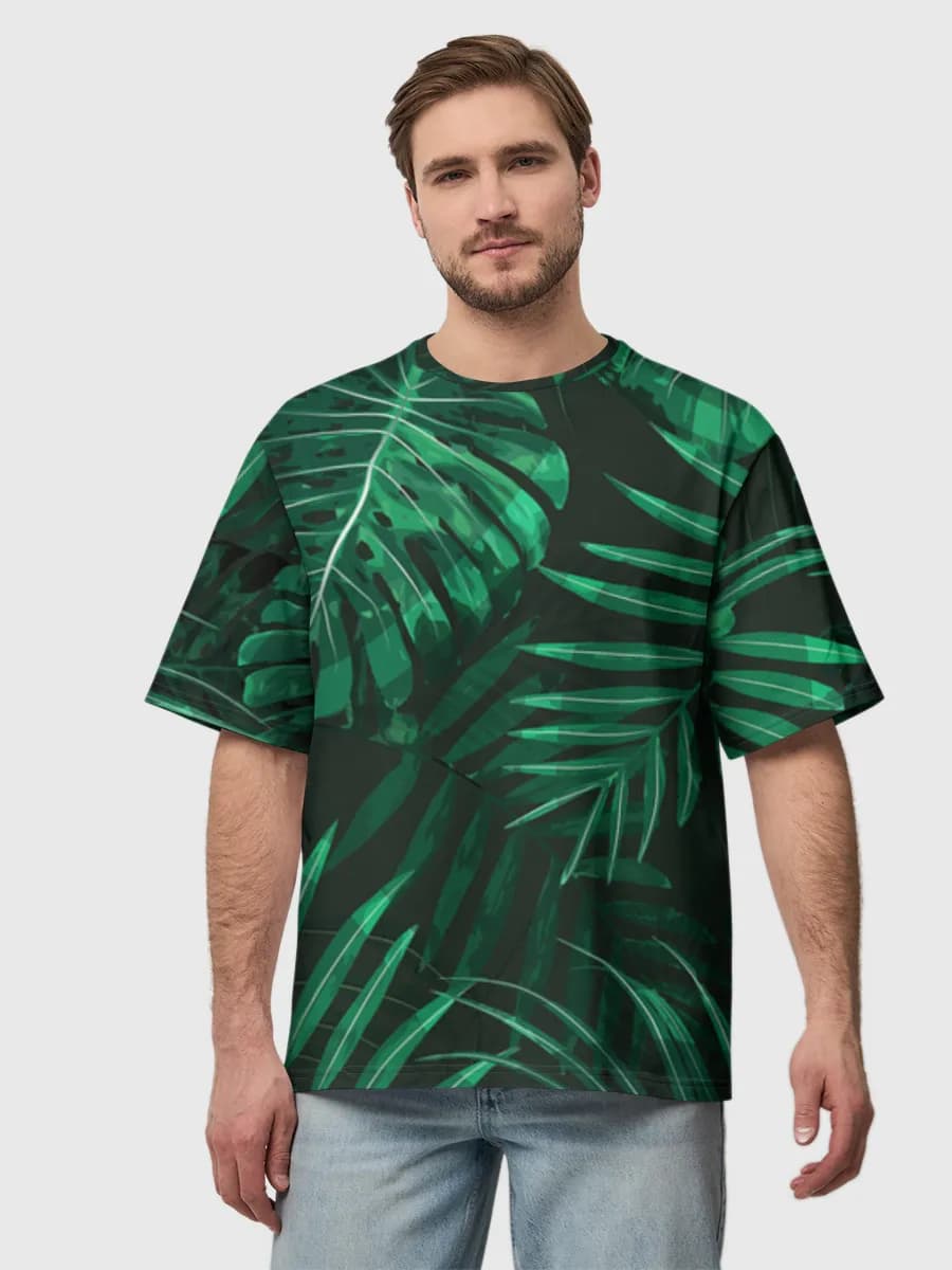Men's oversized cotton T-shirt