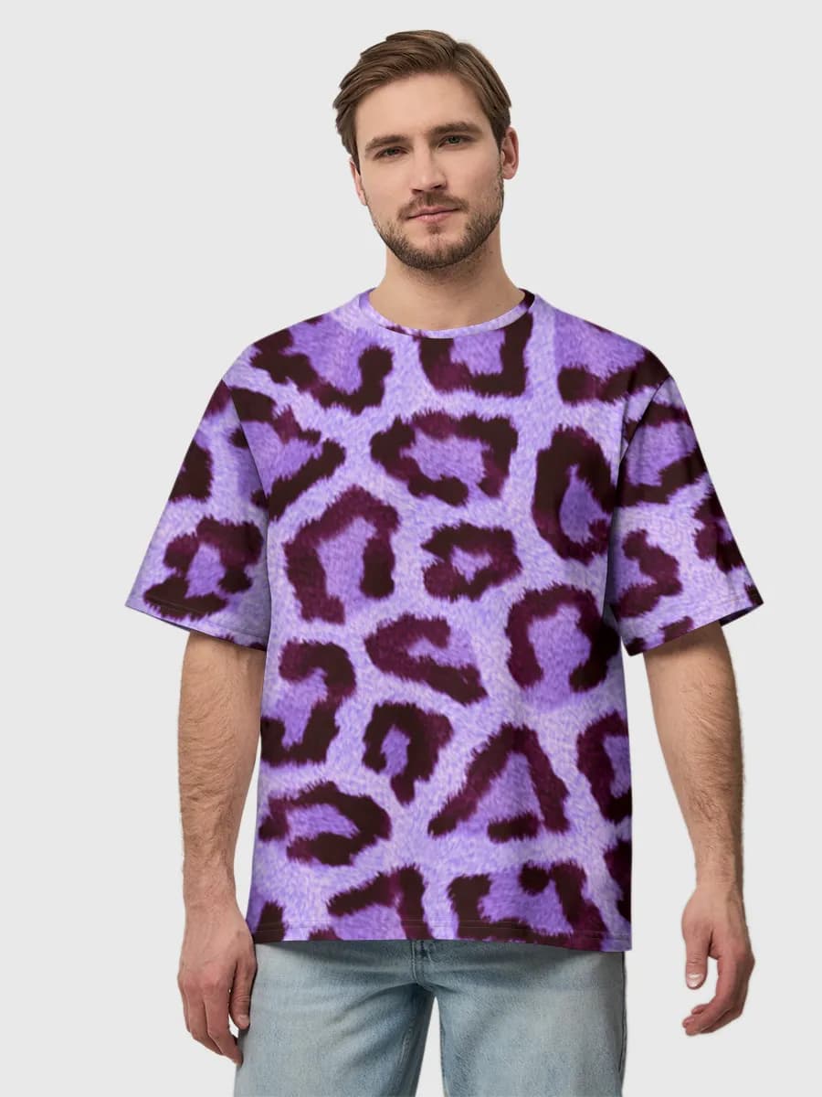 Herren Oversized Baumwoll T-Shirt