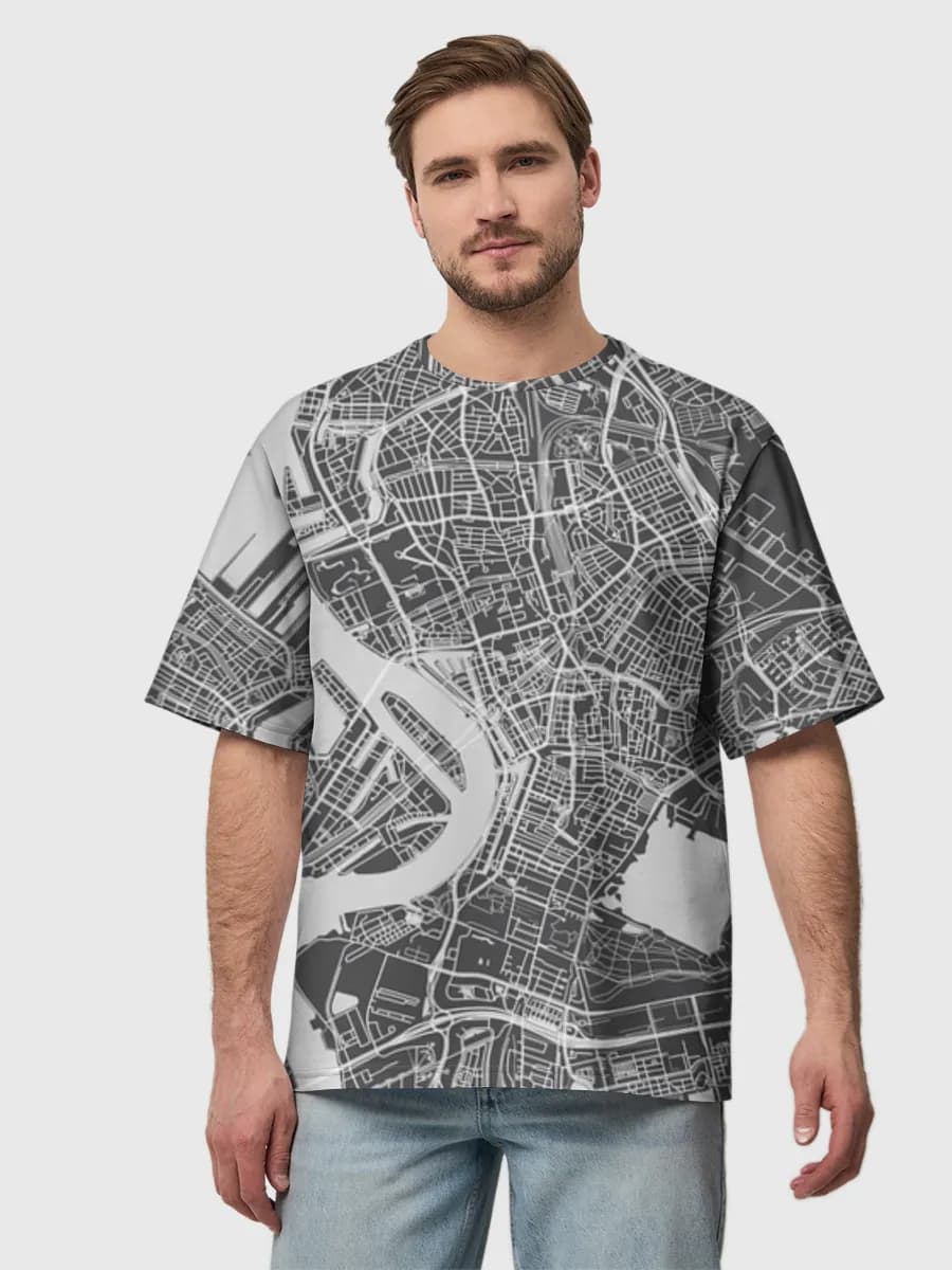T-shirt Coton Oversize Homme