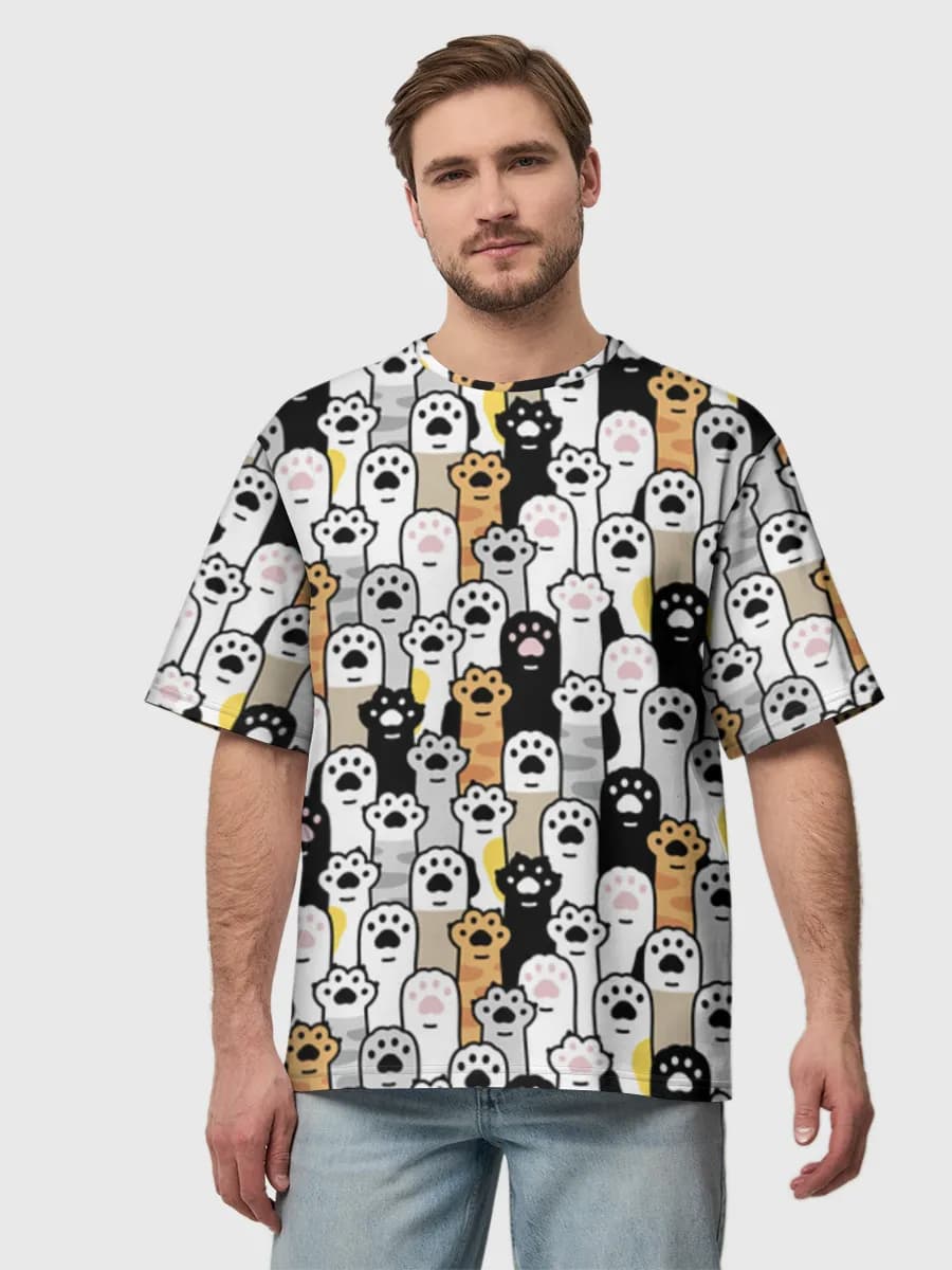 T-shirt Coton Oversize Homme