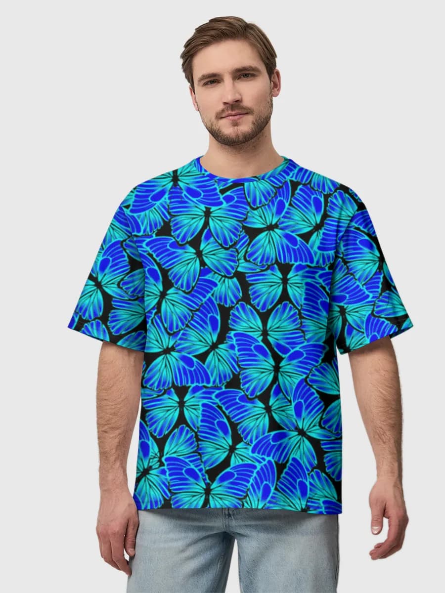 Men's oversized cotton T-shirt
