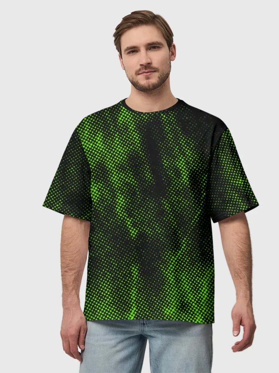 Men's oversized cotton T-shirt