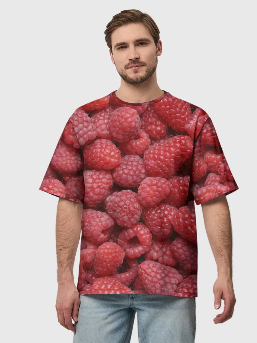 Men's oversized cotton T-shirt
