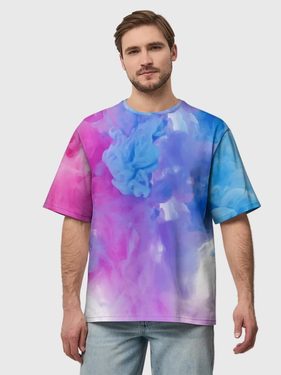 Men's oversized cotton T-shirt