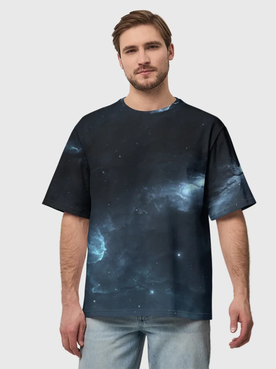Men's oversized cotton T-shirt