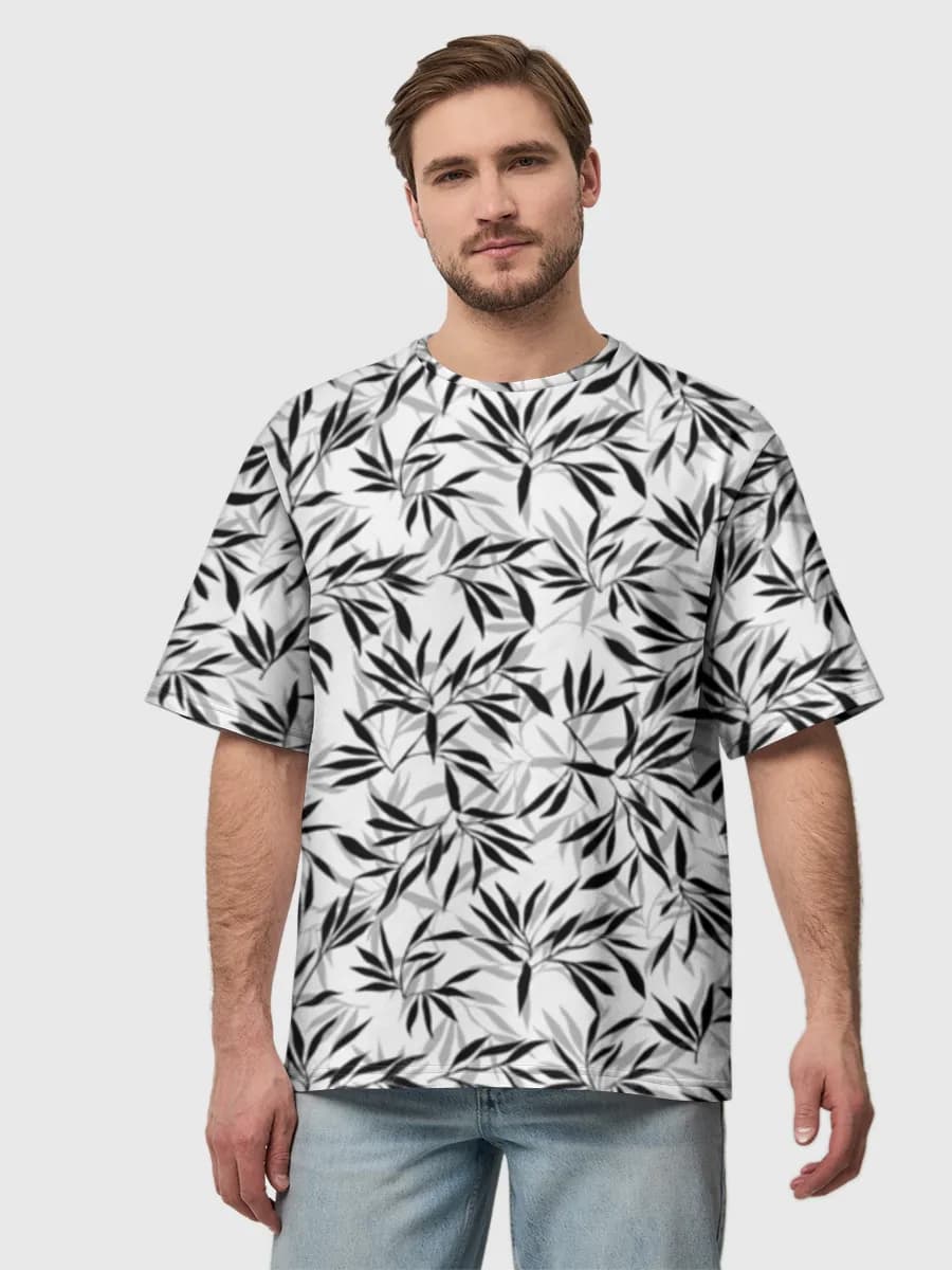 Men's oversized cotton T-shirt