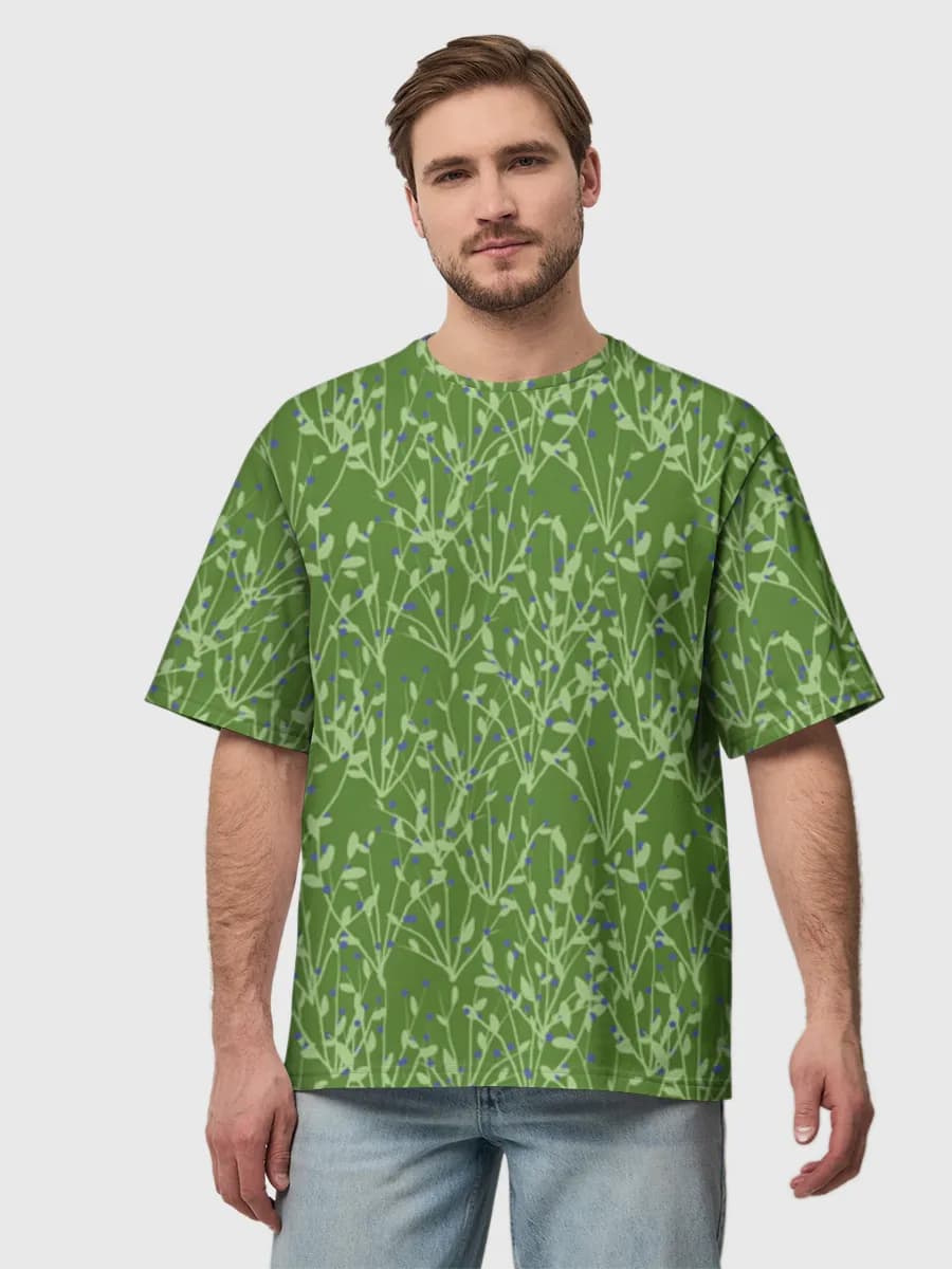 Men's oversized cotton T-shirt