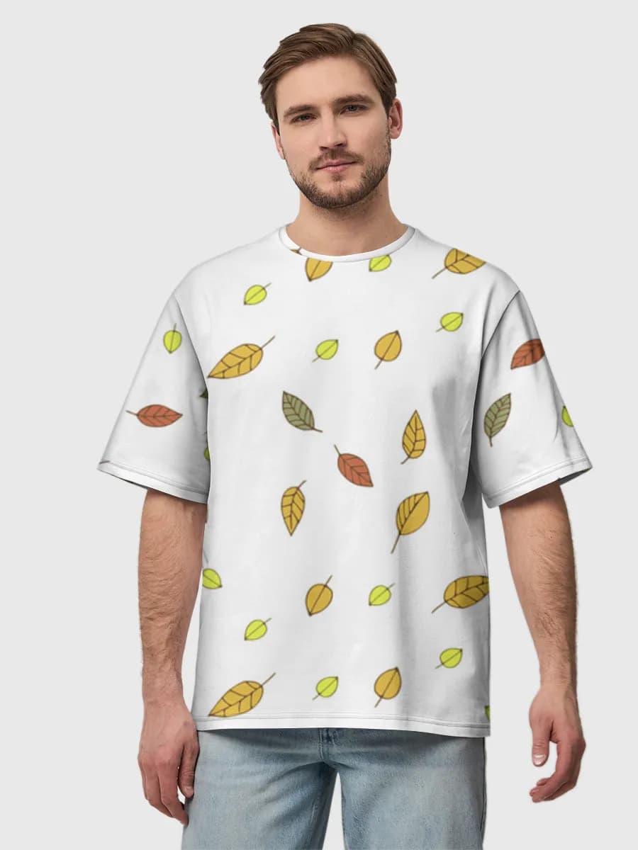 Men's oversized cotton T-shirt