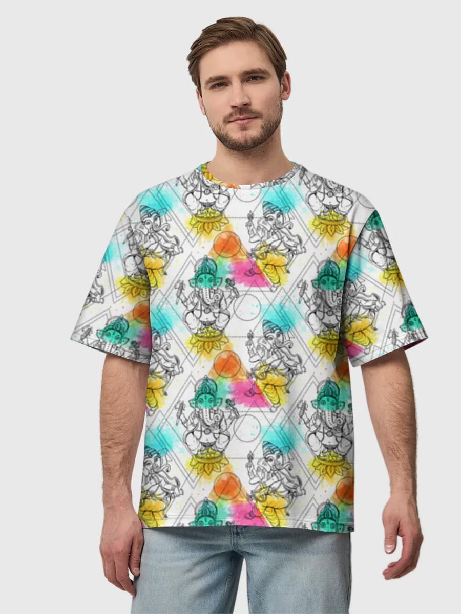 T-shirt Coton Oversize Homme