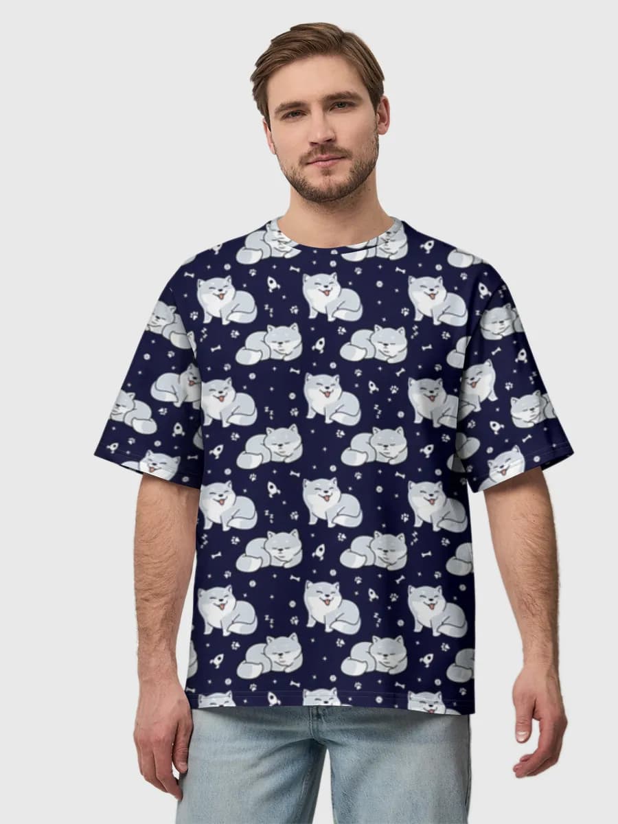T-shirt Coton Oversize Homme