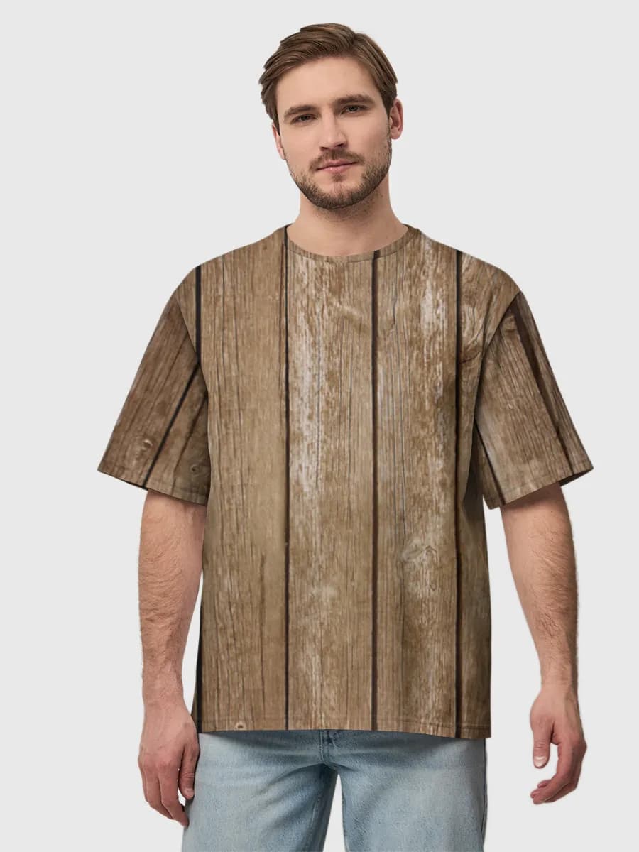Men's oversized cotton T-shirt