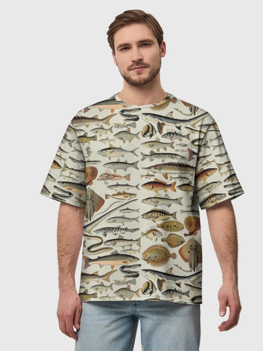 T-shirt Coton Oversize Homme