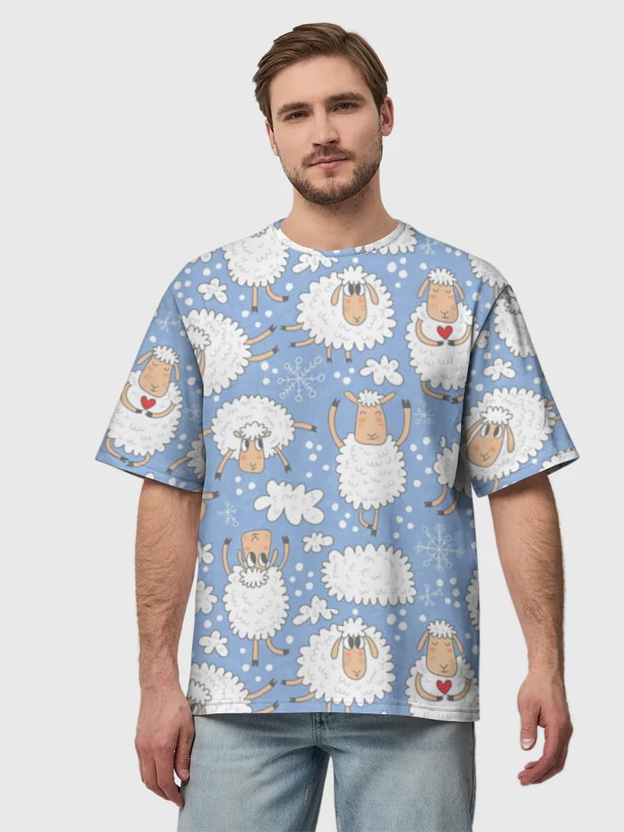 T-shirt Coton Oversize Homme