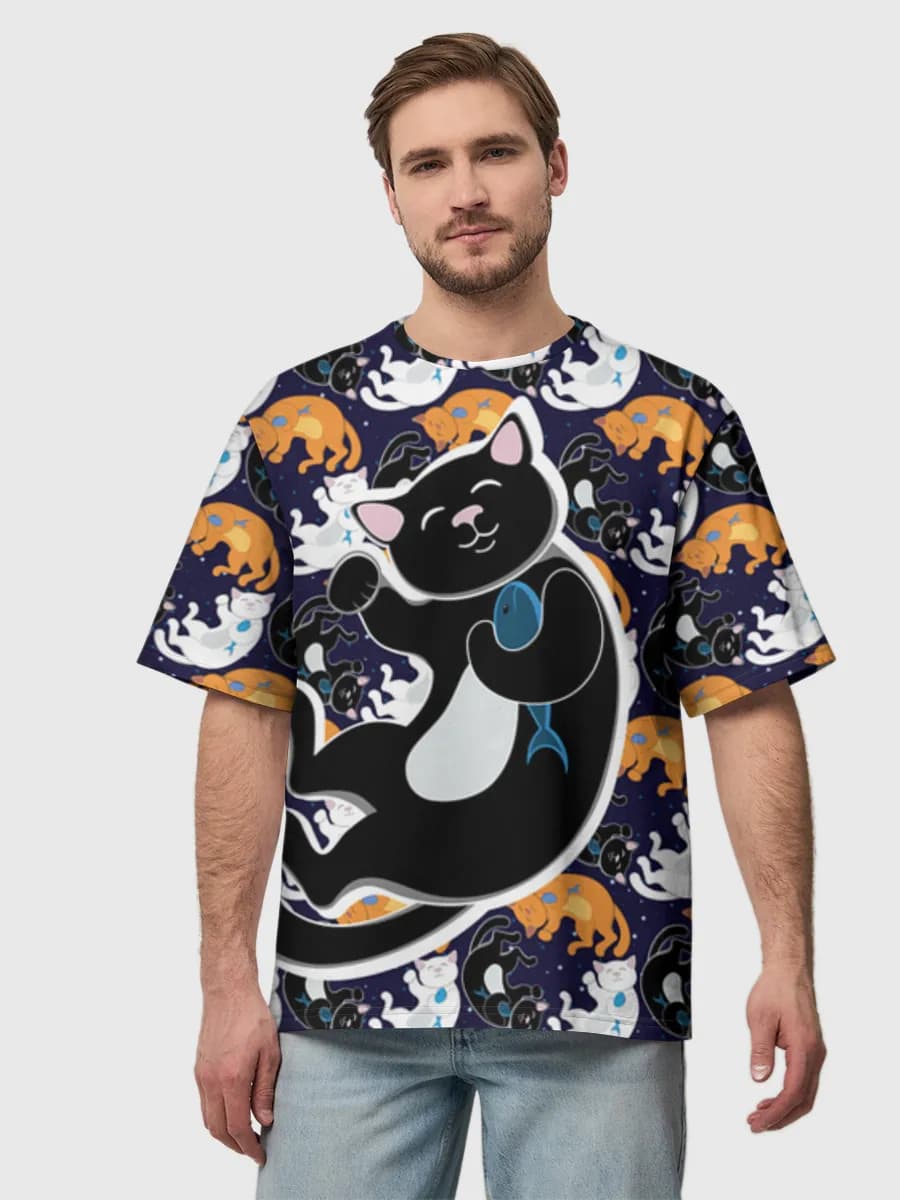 T-shirt Coton Oversize Homme