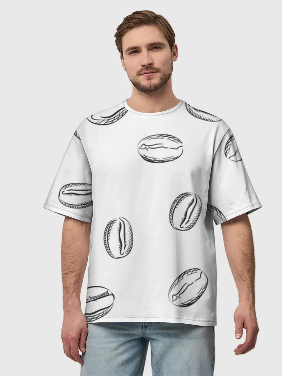 Men's oversized cotton T-shirt