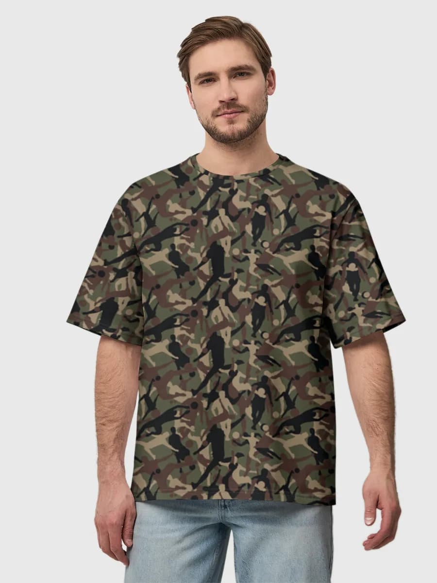 Men's oversized cotton T-shirt