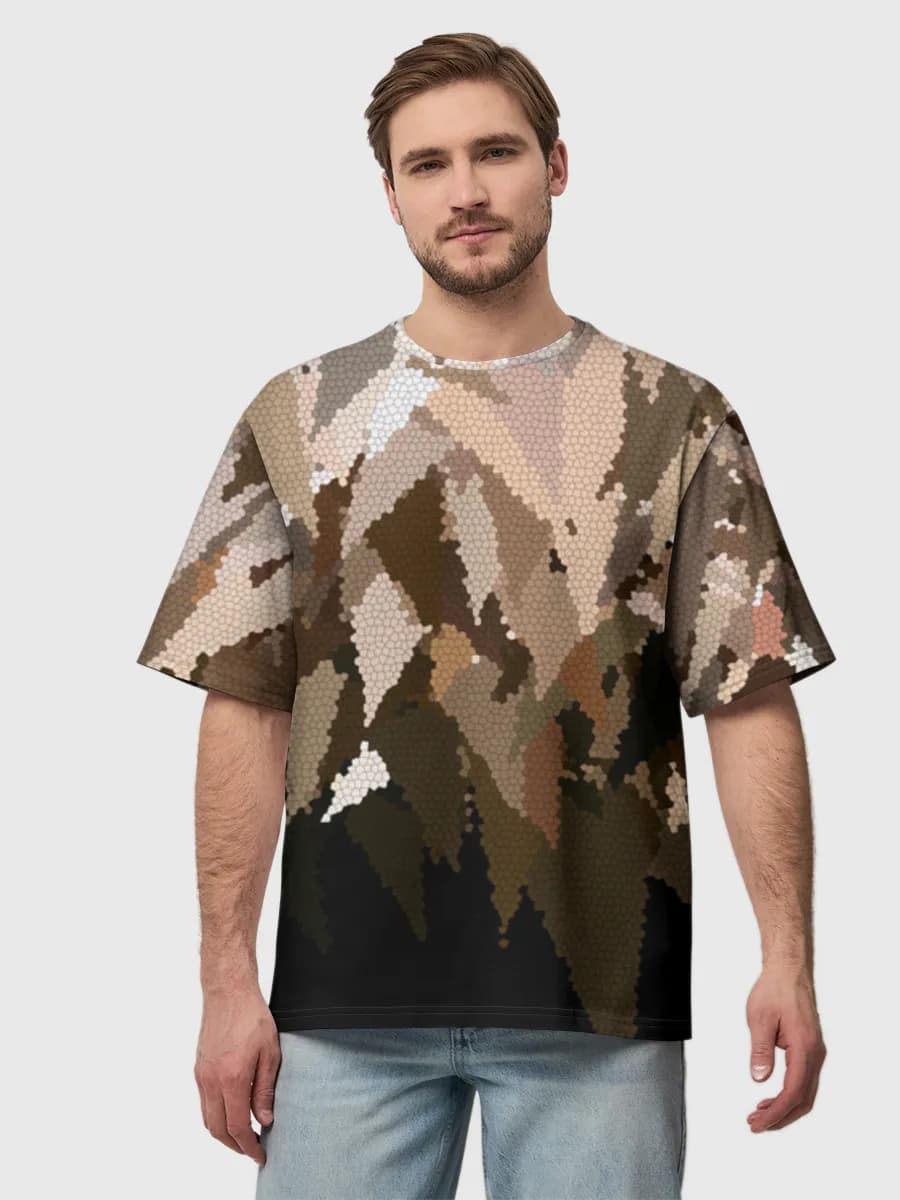 Men's oversized cotton T-shirt