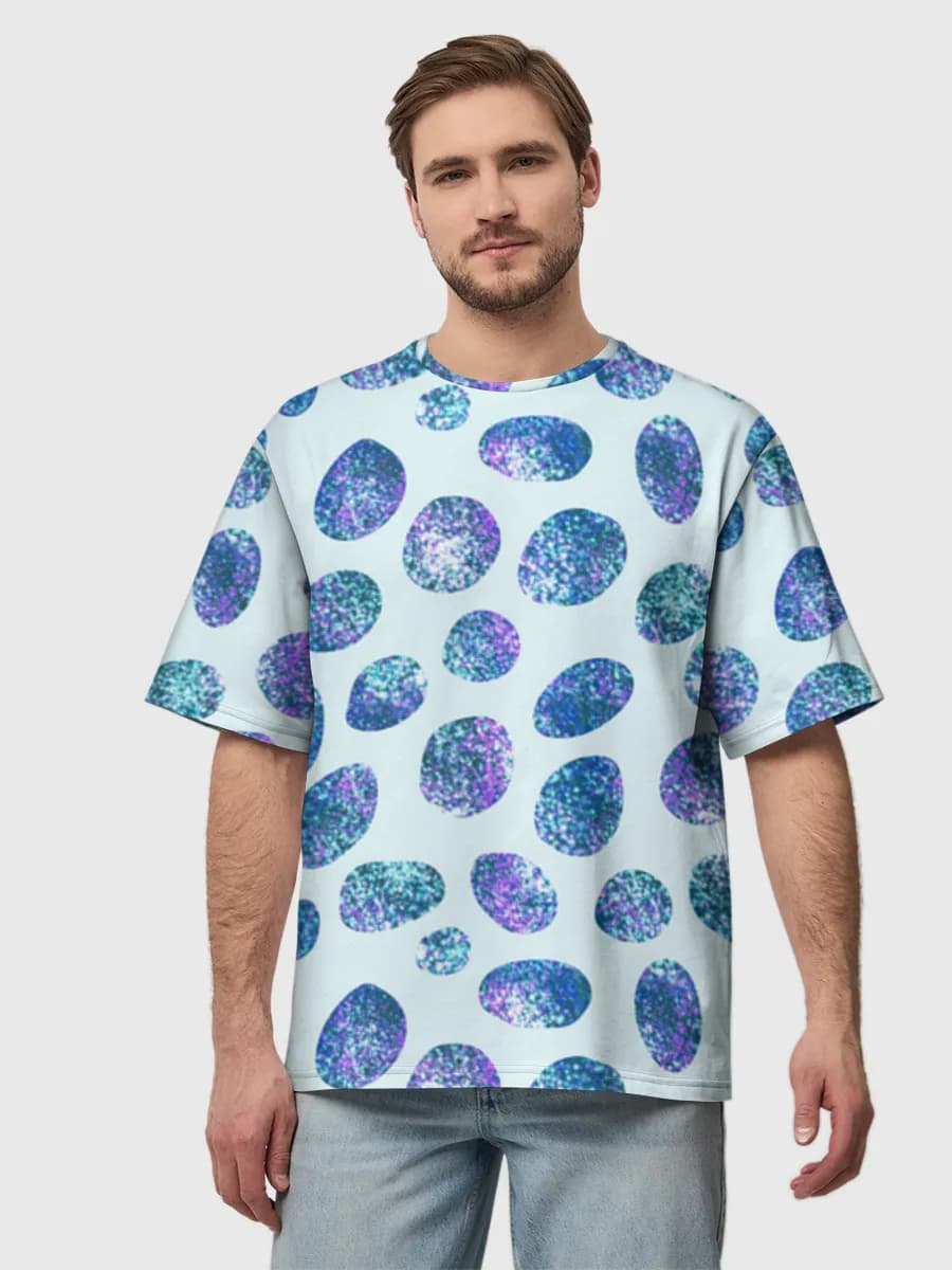 Men's oversized cotton T-shirt