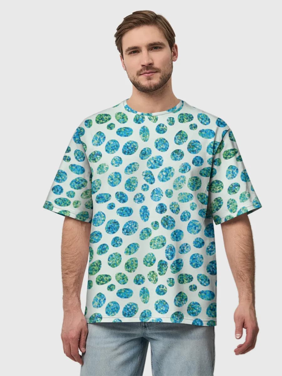 Men's oversized cotton T-shirt