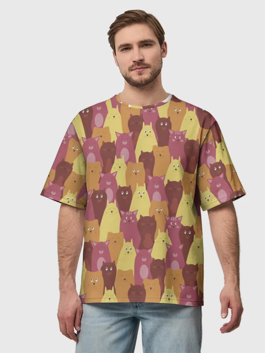 T-shirt Coton Oversize Homme