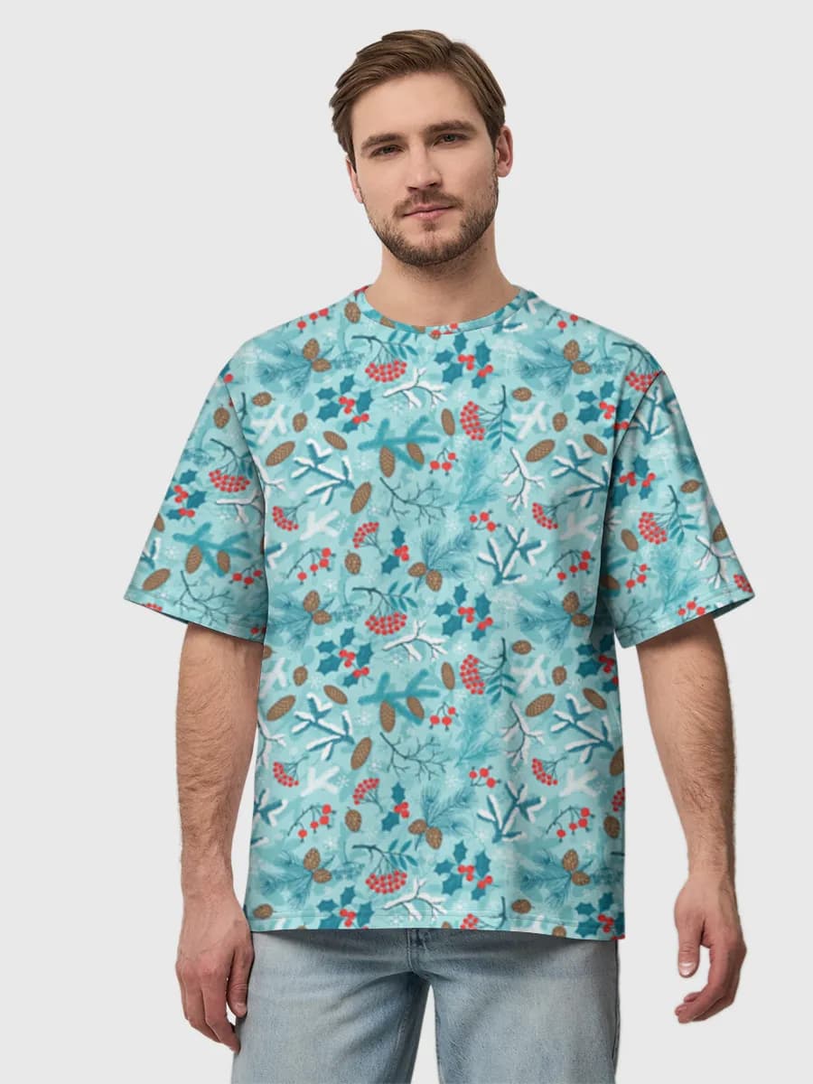 Men's oversized cotton T-shirt