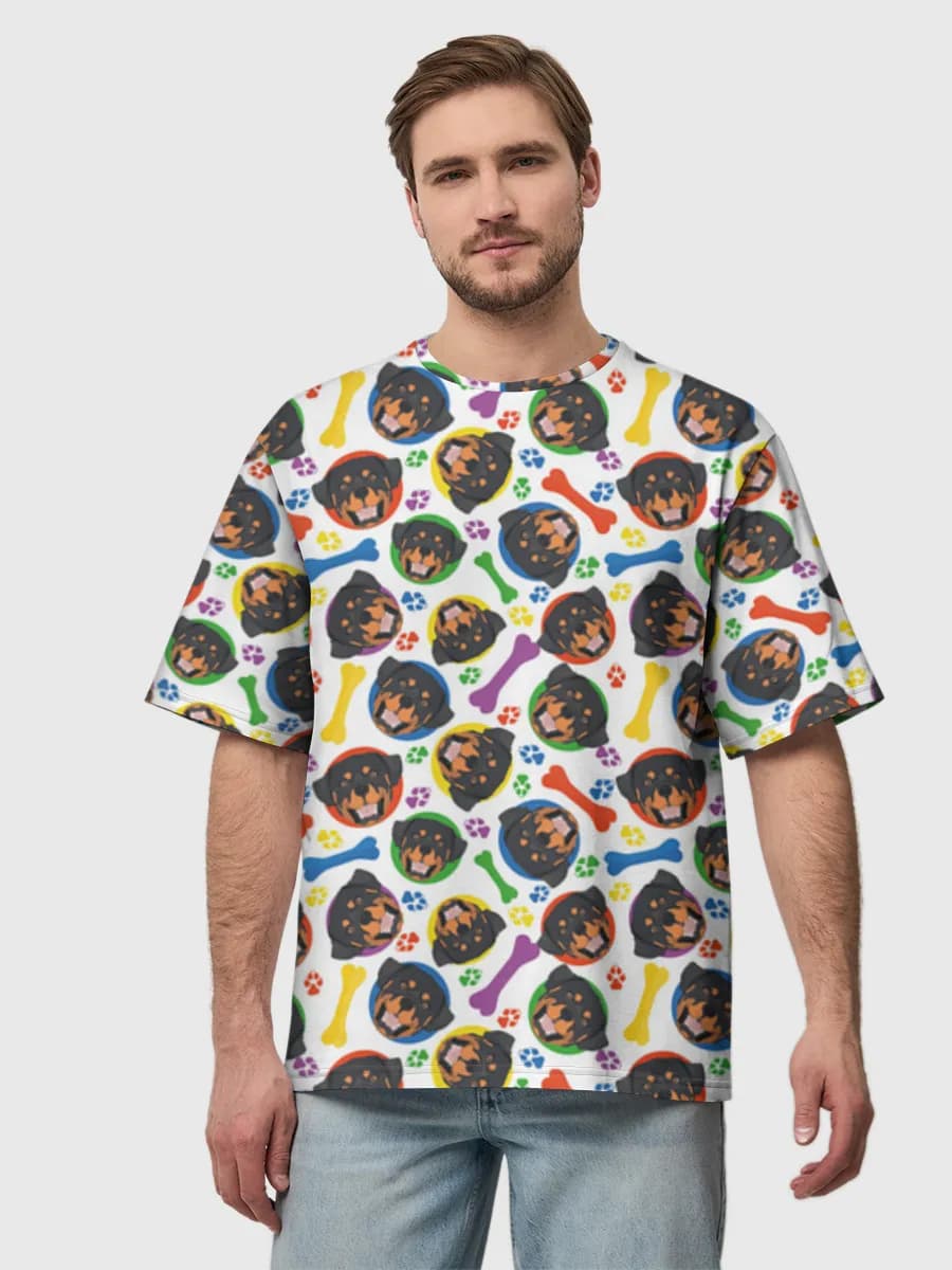 T-shirt Coton Oversize Homme