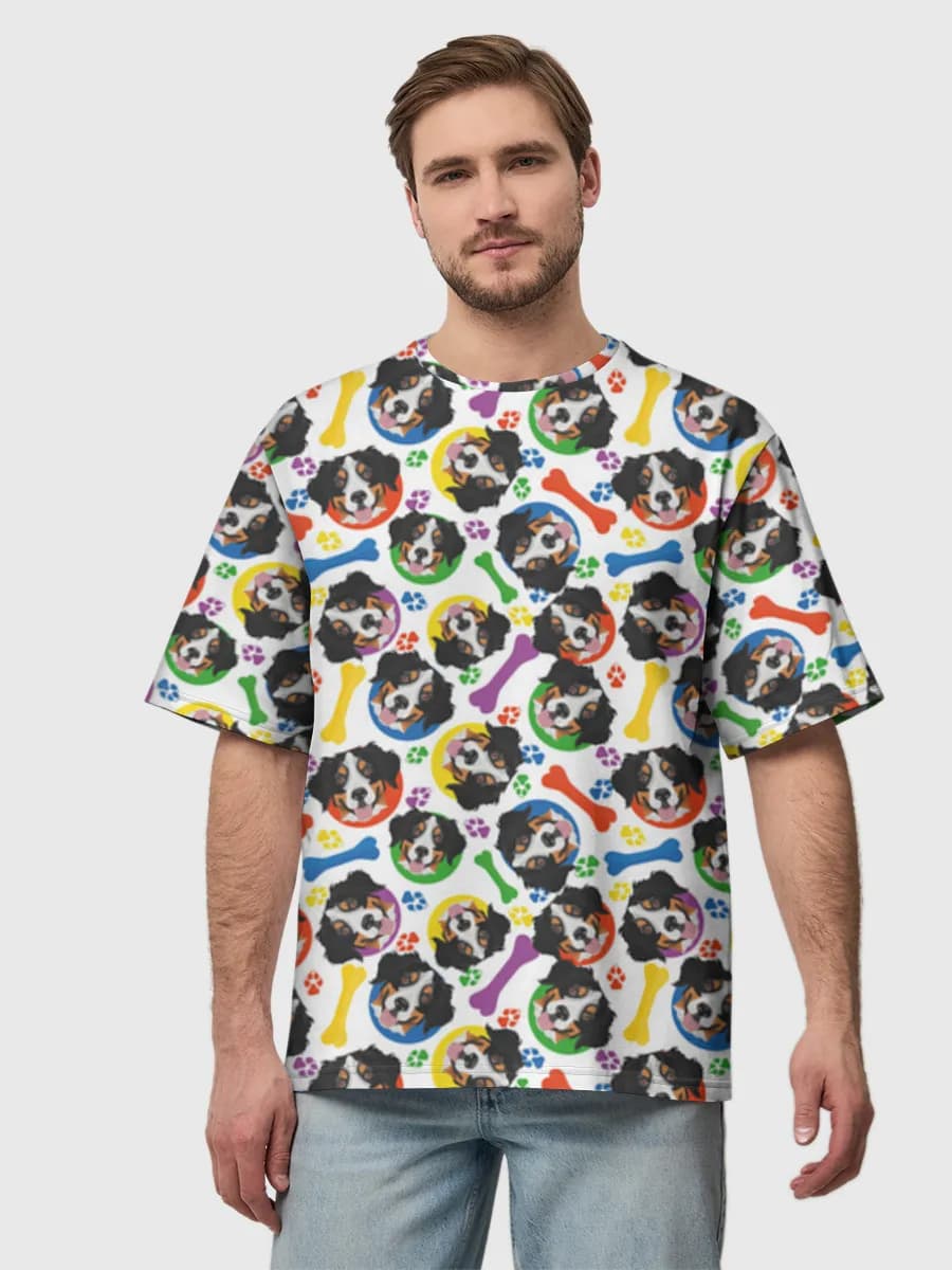 T-shirt Coton Oversize Homme